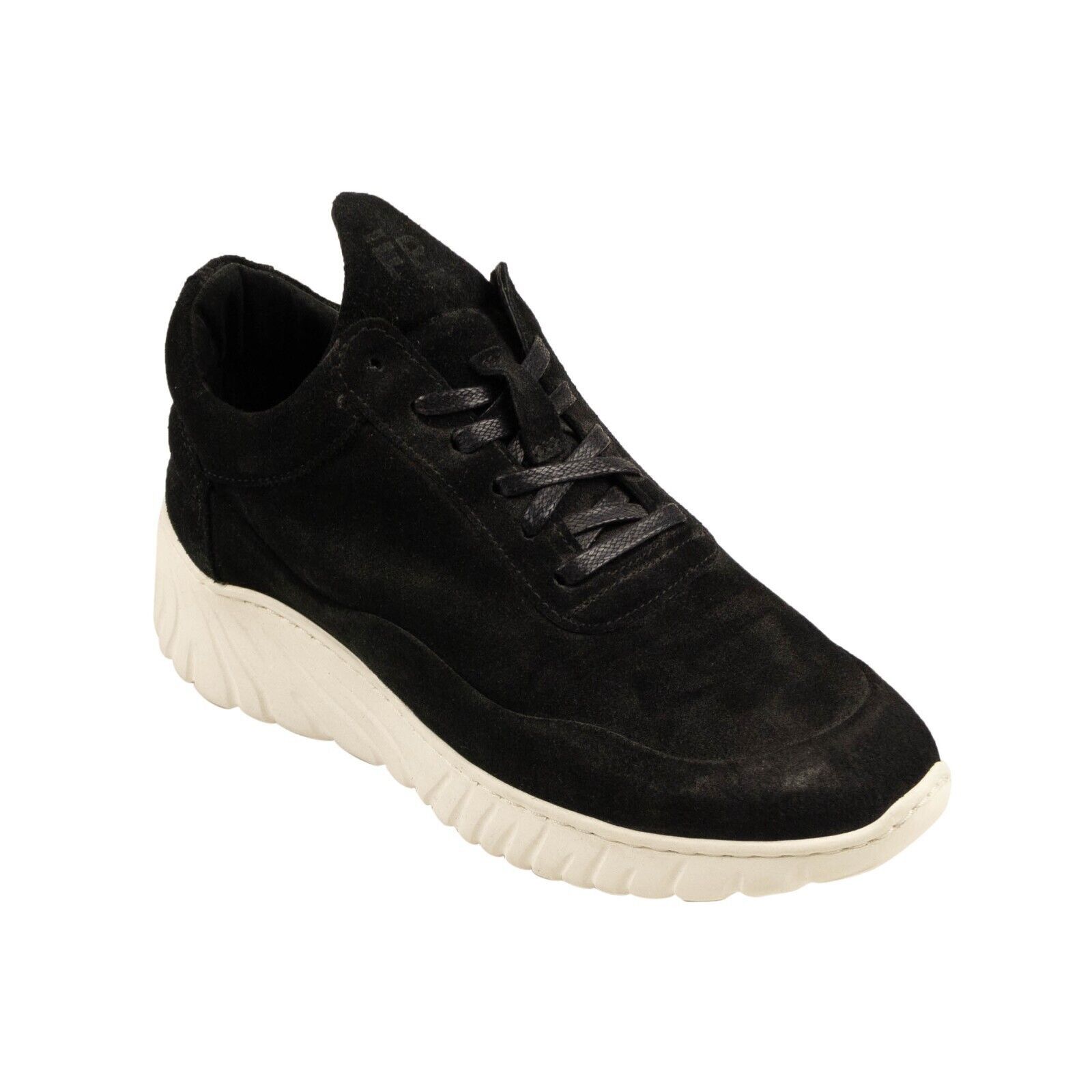 Filling Pieces Black Suede Roots Runner Sneakers Size 5/38 Size US 5 / EU 37 - 1 Thumbnail