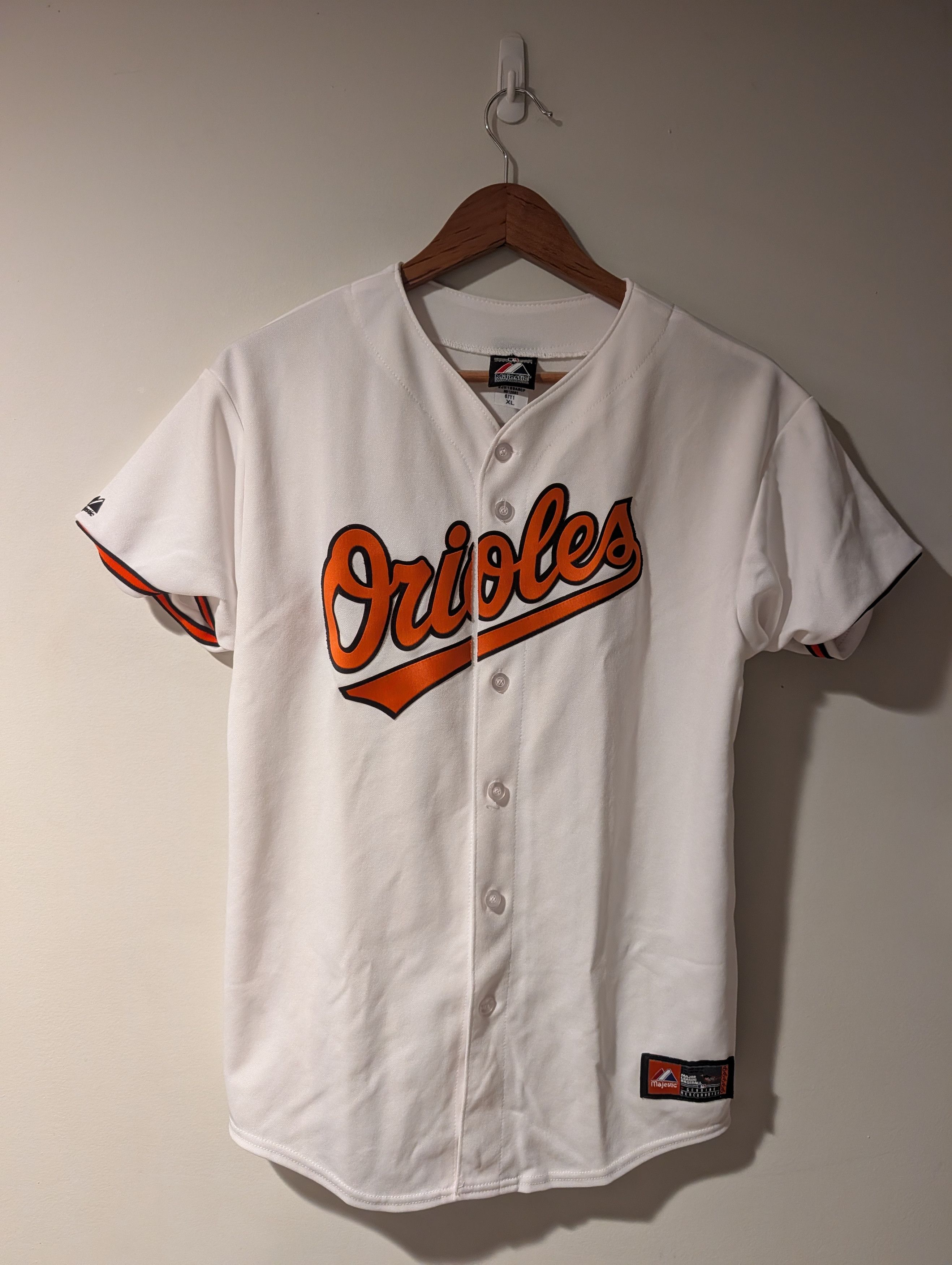 Majestic Majestic Wieters Baltimore Orioles Baseball Jersey Youth XL Size US XL / EU 56 / 4 - 1 Thumbnail