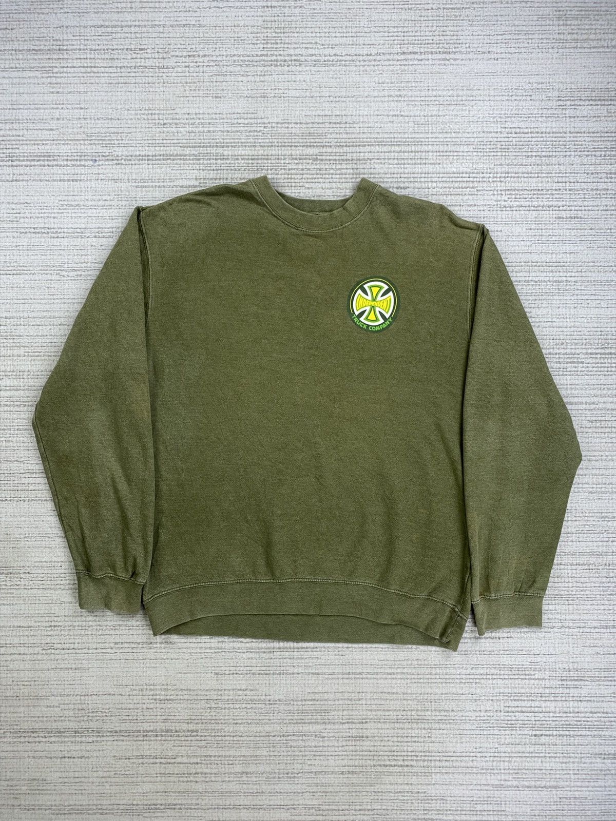 Independent Truck Co. × Vintage Vintage Independent Truck Company Rare Longsleeve Sweatshirt Size US L / EU 52-54 / 3 - 1 Thumbnail