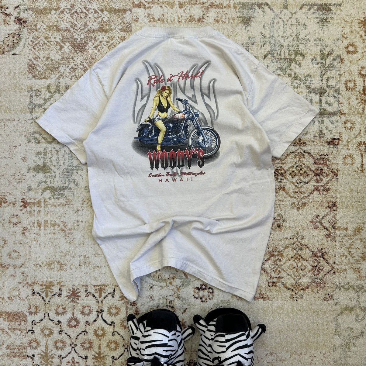 Y/Project Vintage Ride It Hard Woody’s Hawaii T-shirts Moto Mexico Size US M / EU 48-50 / 2 - 1 Thumbnail