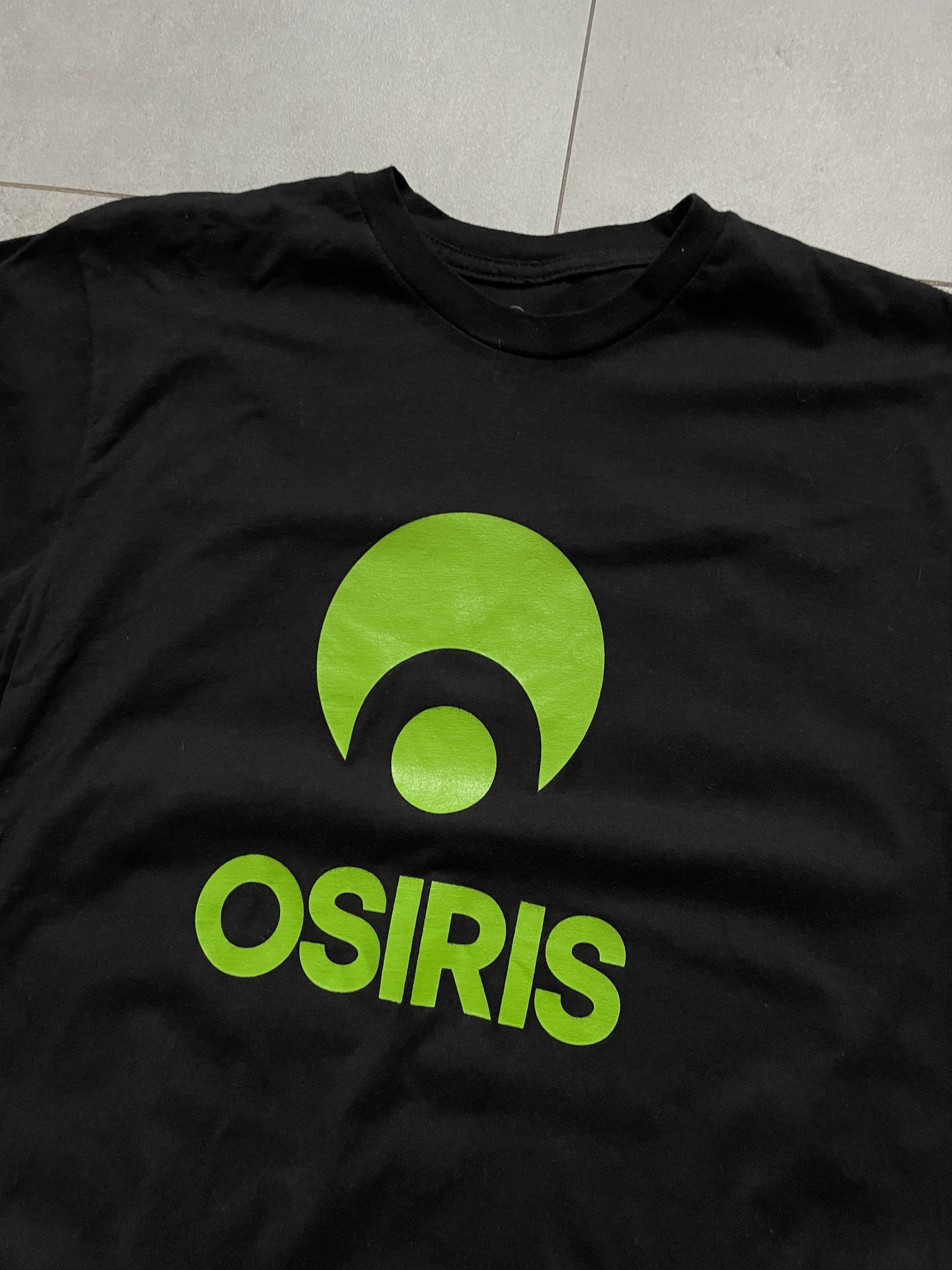 Osiris Y2K OSIRIS D3 SKATE BLACK NEON GREEN TEE Size US M / EU 48-50 / 2 - 2 Thumbnail