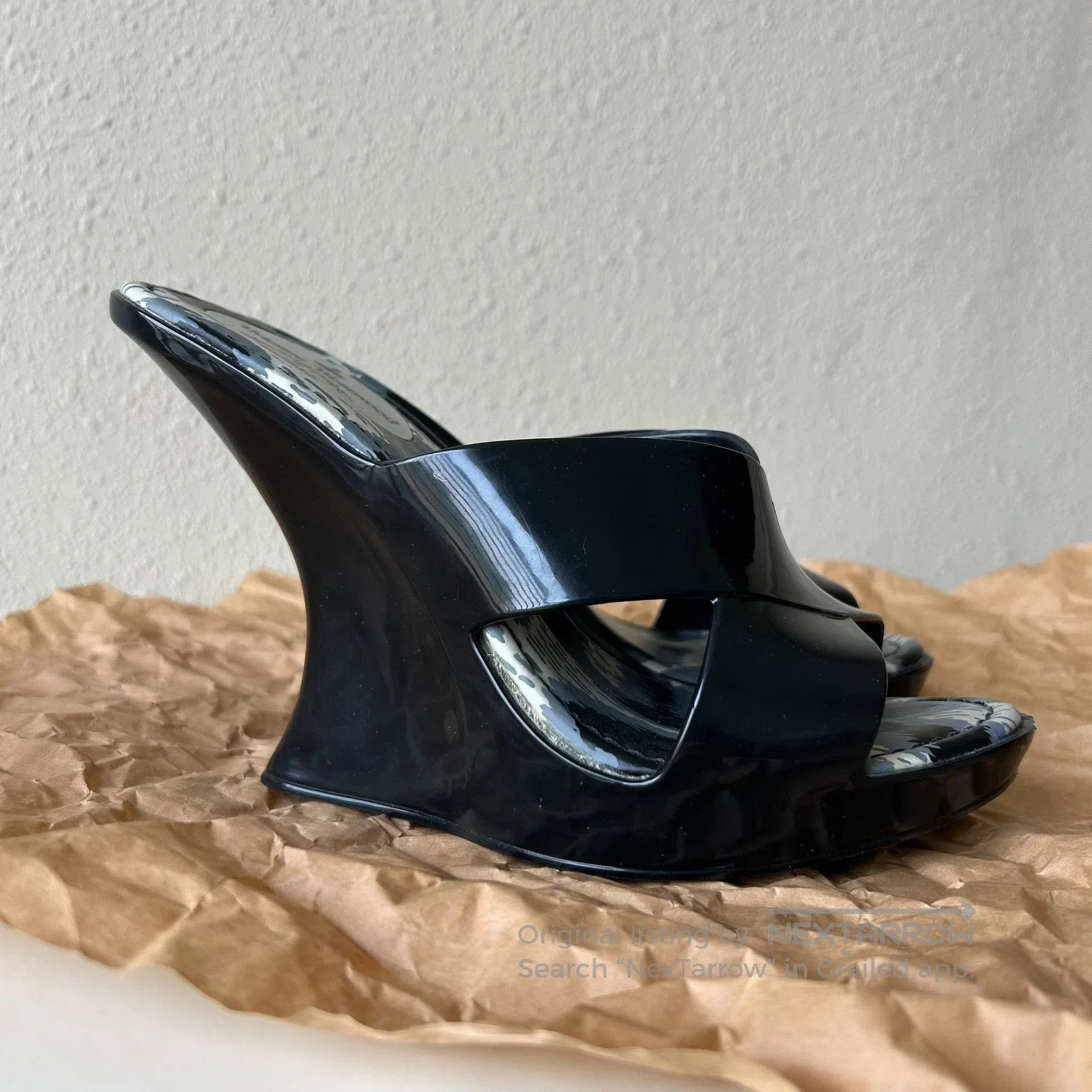 Vivienne Westwood Vivienne Westwood Melissa Black Platform Sandals. Size US 6 / IT 36 - 4 Thumbnail
