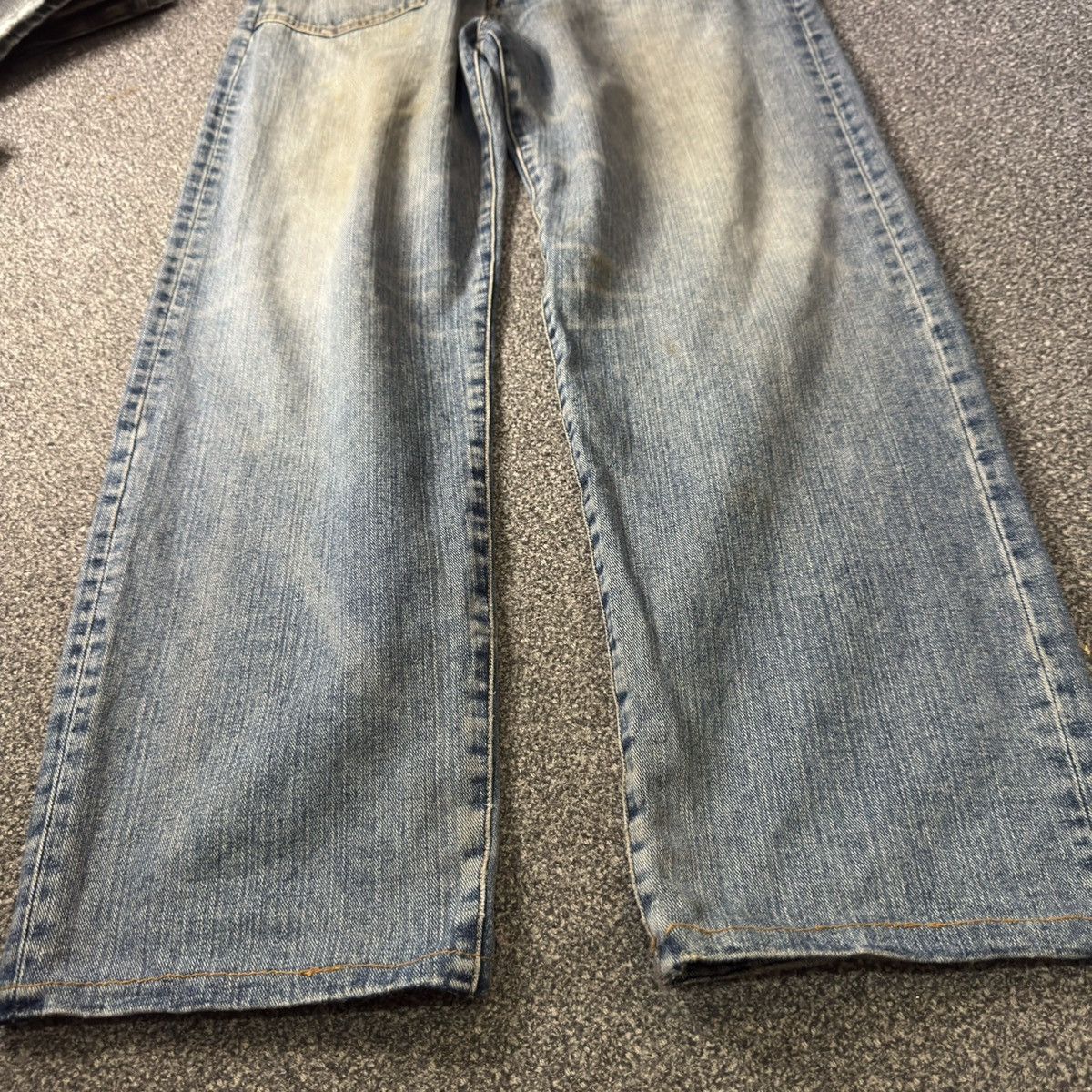 Hypebeast 🇯🇵 Vintage 1996 Japanese Streetwear Baggy Flip The Script Size US 34 / EU 50 - 7 Thumbnail