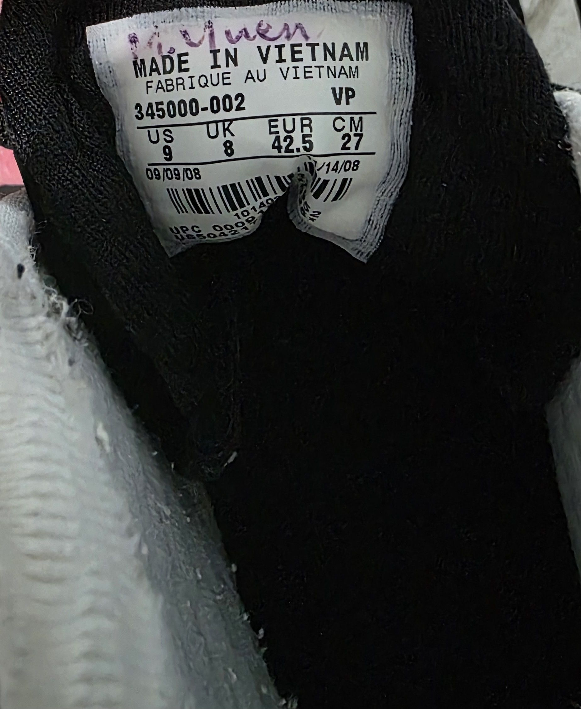 Nike Nike Mens Air Max Spot Up 345000-002 Gray Black Sneakers 9 Size US 9 / EU 42 - 4 Thumbnail