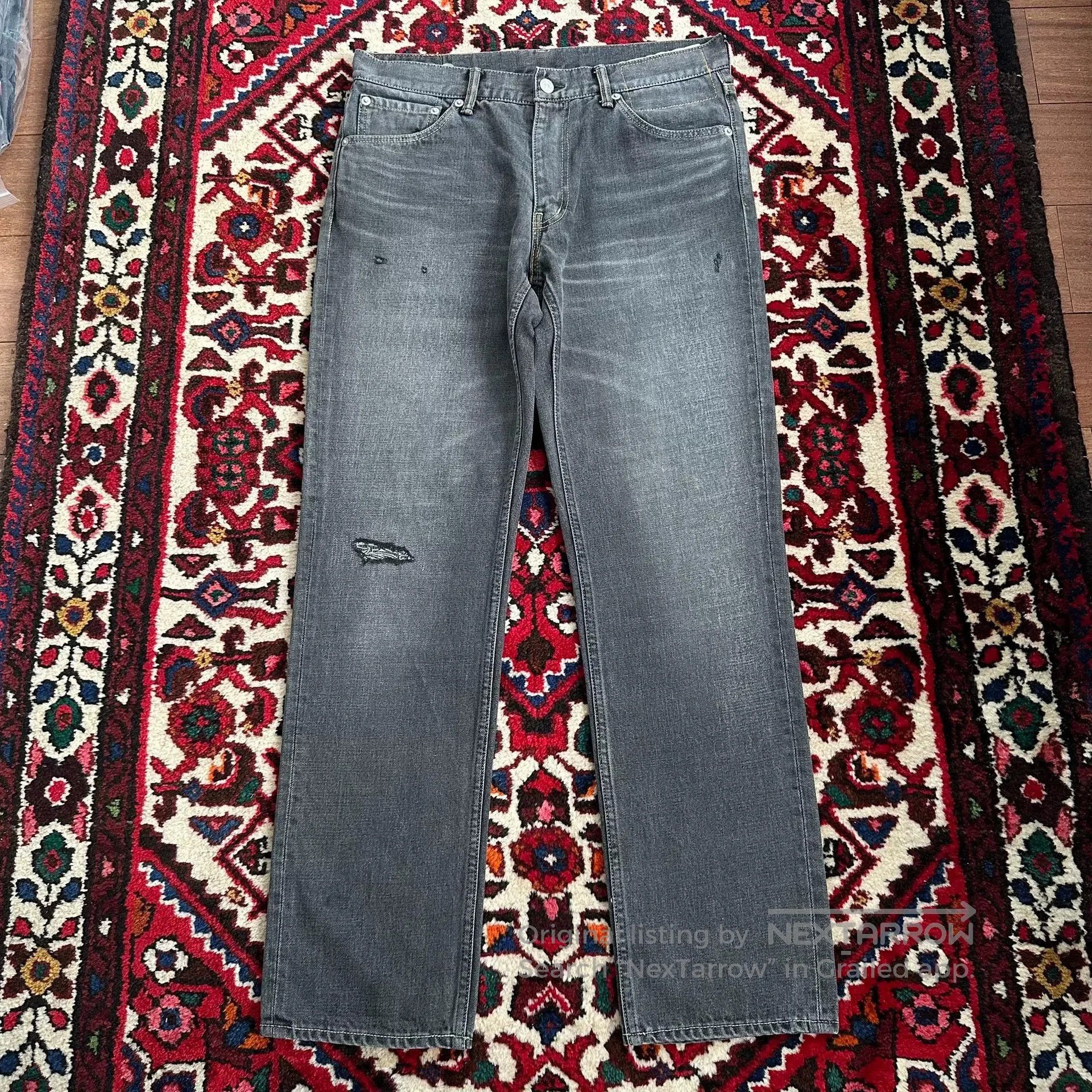 Visvim visvim black denim jeans W32L3. Size US 32 / EU 48 - 1 Thumbnail