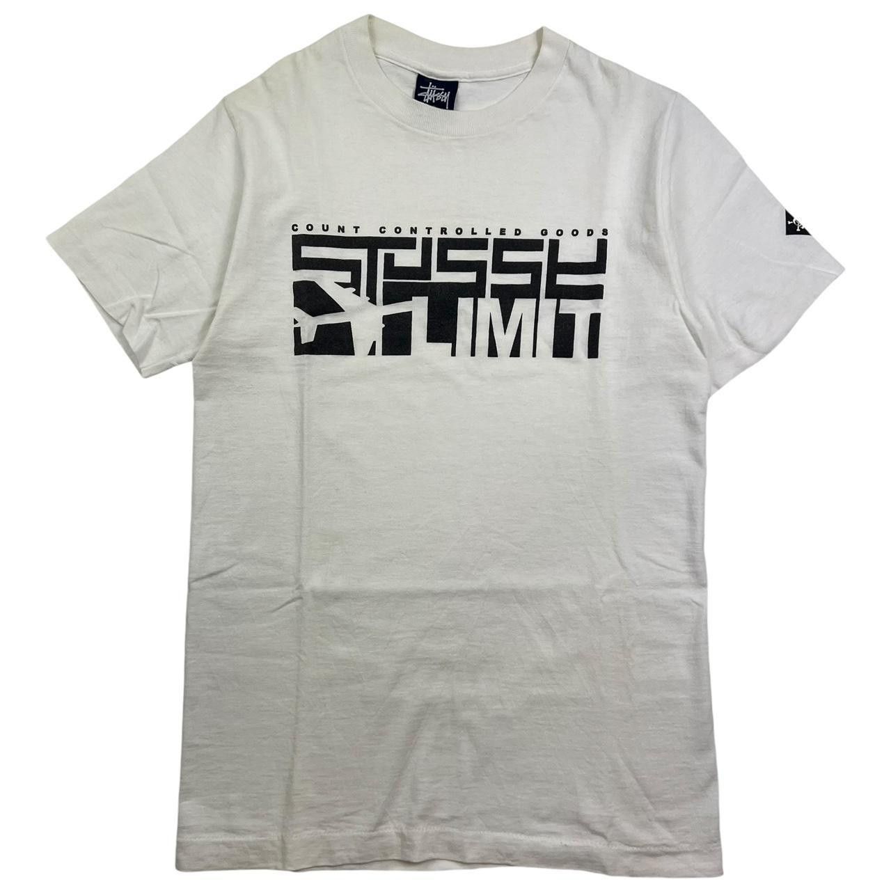 Stussy Vintage 90s "Count Controlled Stussy Limit" T-shirt - Small Size US S / EU 44-46 / 1 - 1 Thumbnail