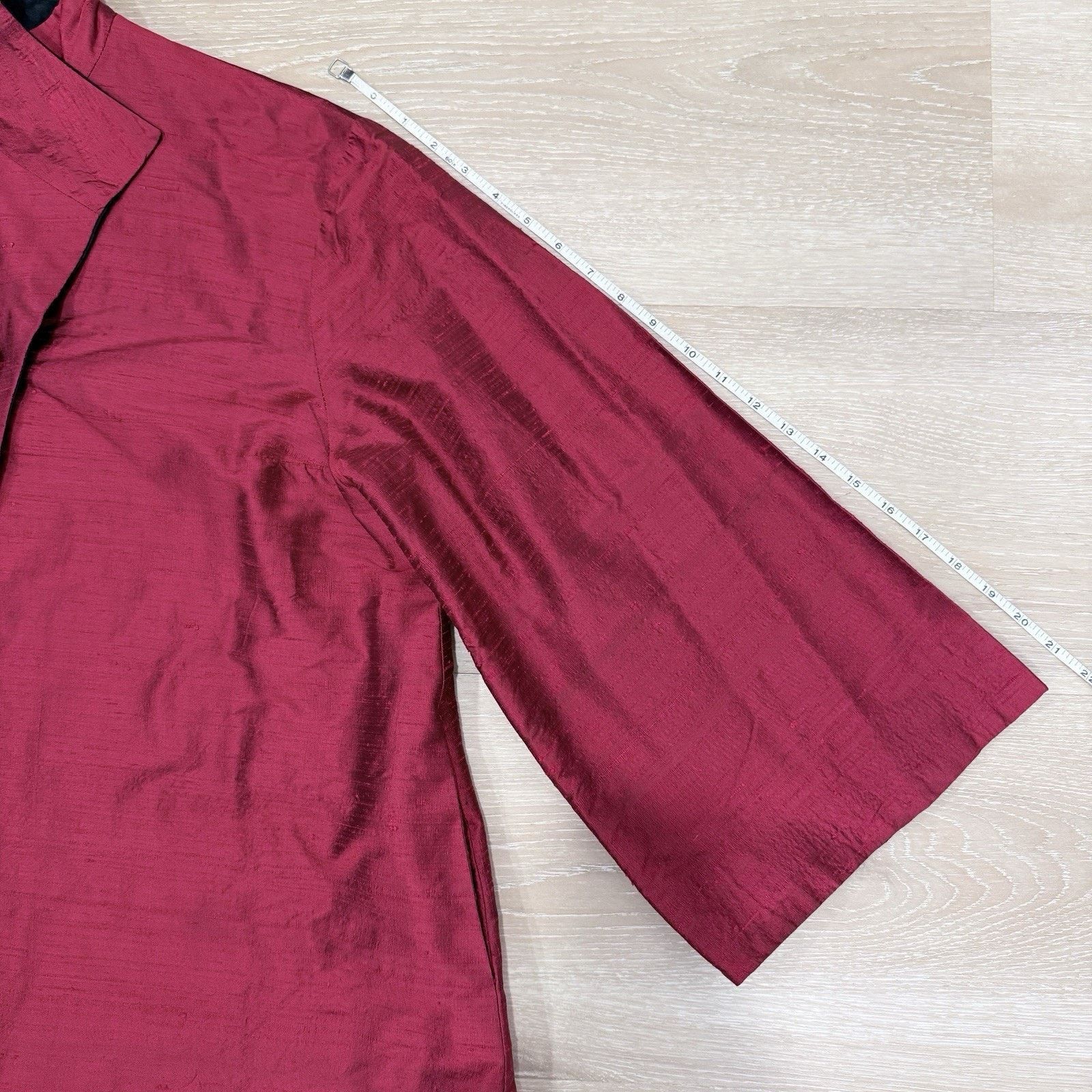 Other VTG Mariko Reversible Opera Coat - Silk Dupioni Statement Size ONE SIZE - 15 Thumbnail