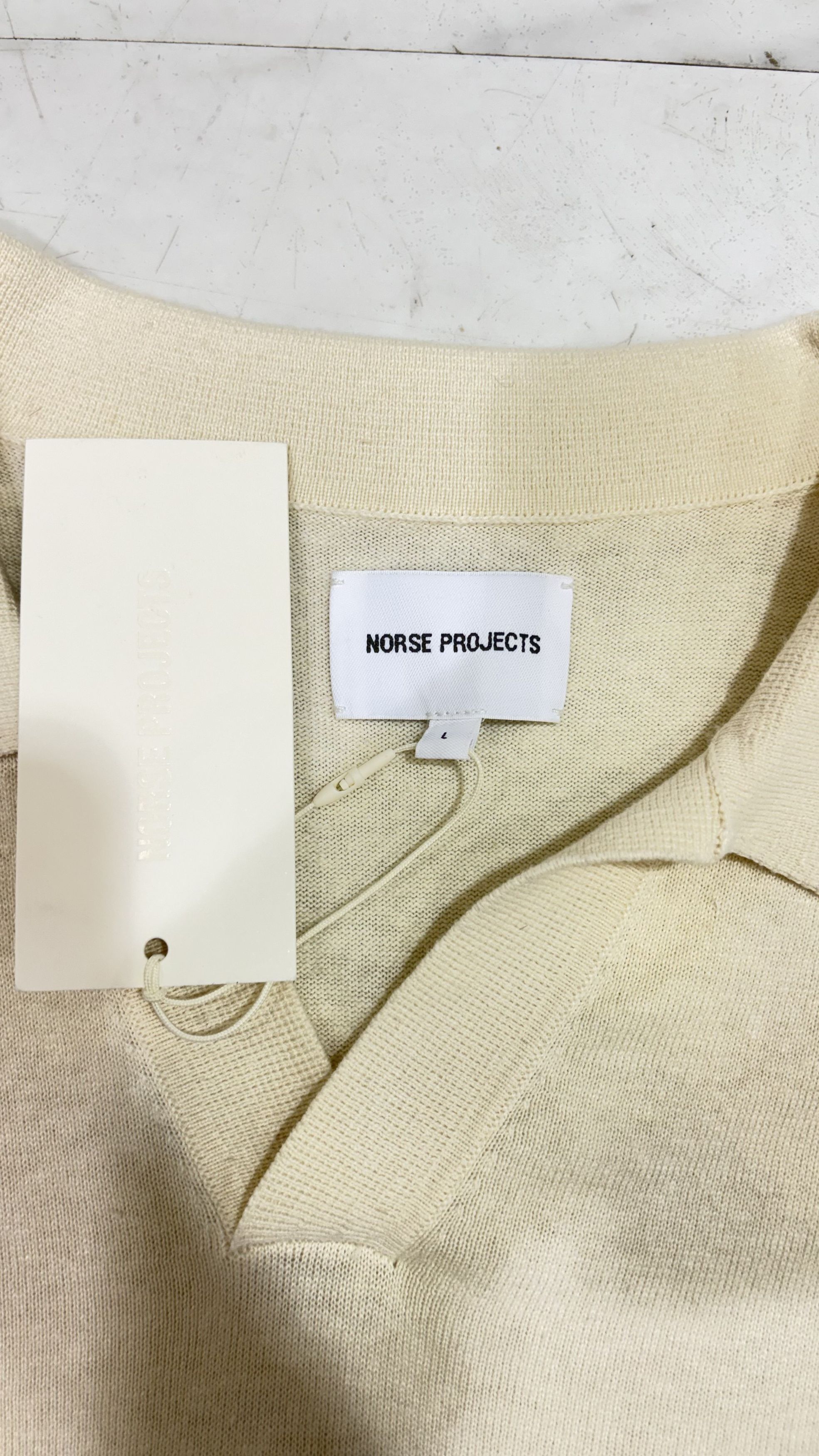 Norse Projects Polo en lin et coton Size US L / EU 52-54 / 3 - 2 Thumbnail