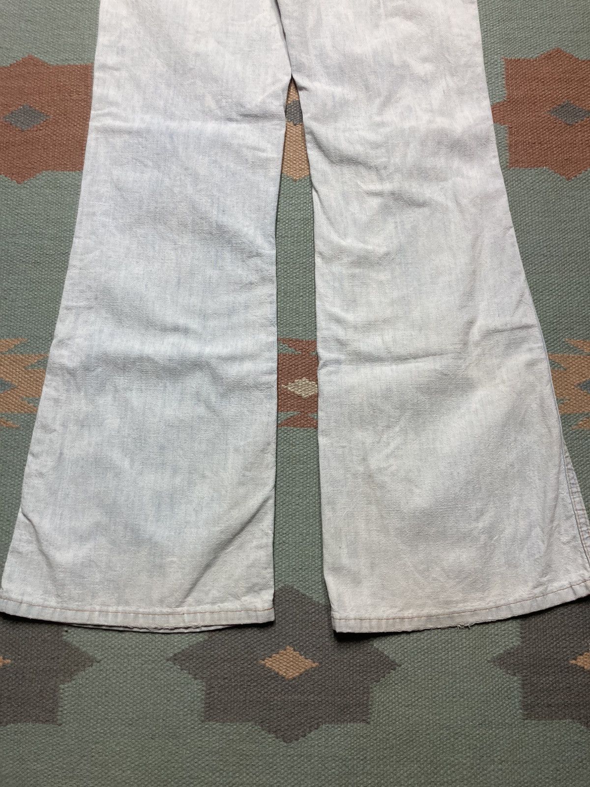 Vintage 70s Levi’s orange tab jeans flare bell bottoms 684 784 27x32 Size 27" / US 4 / IT 40 - 2 Thumbnail