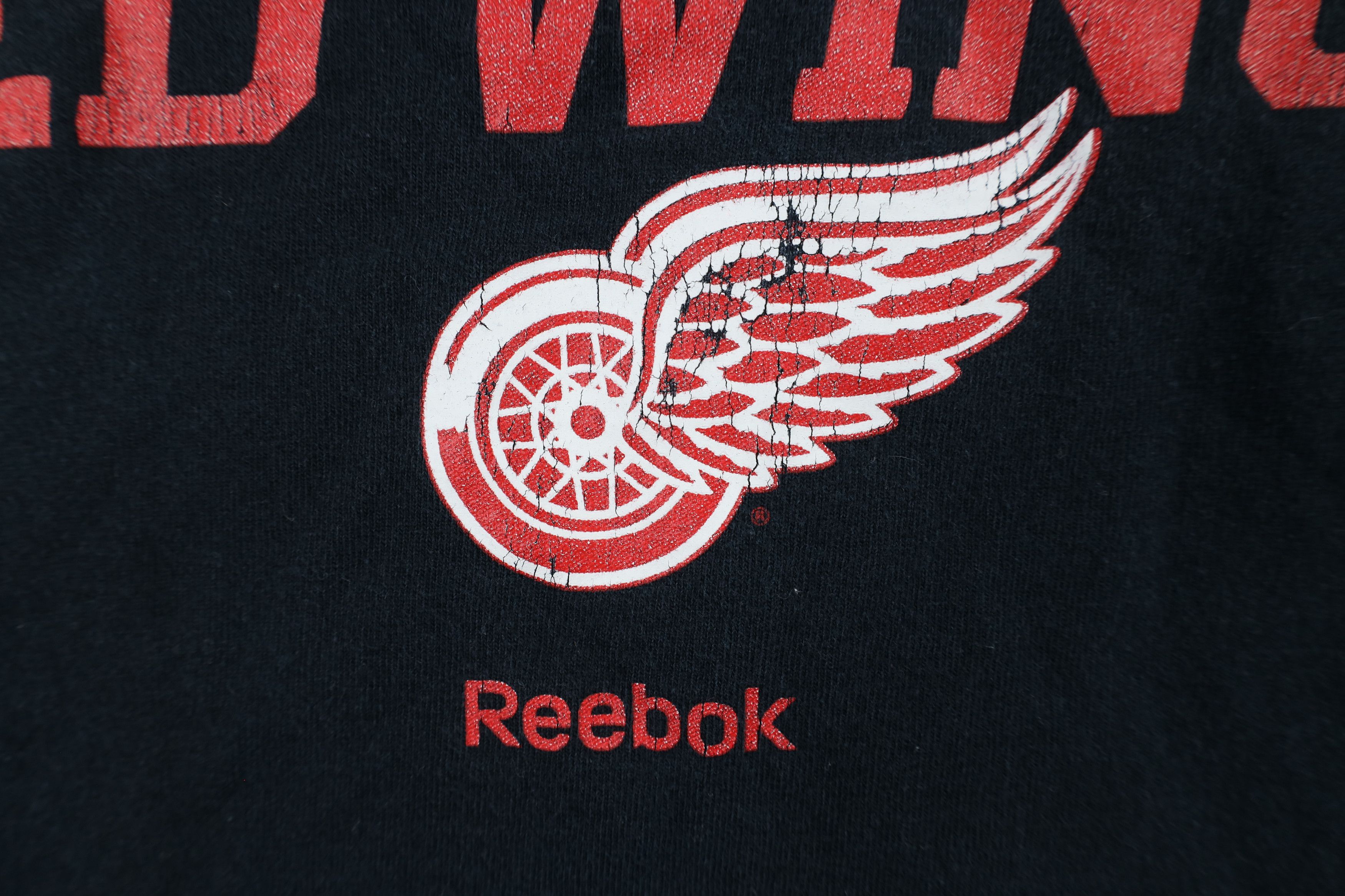 Reebok × Vintage Vintage Reebok Detroit Red Wings Hockey Long Sleeve T-Shirt Size US L / EU 52-54 / 3 - 6 Thumbnail