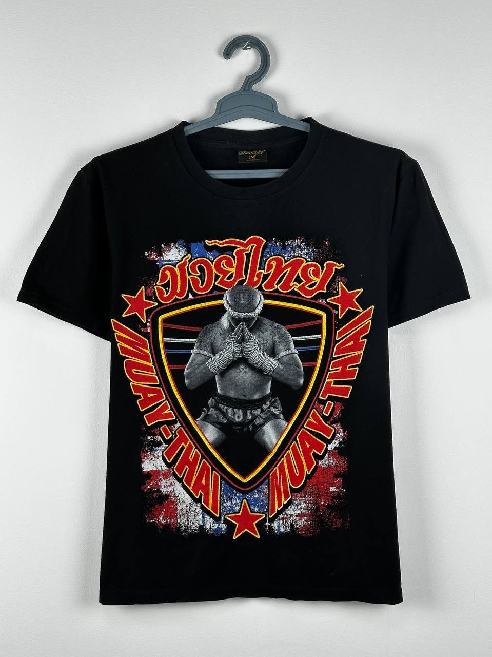 Japanese Brand × Vintage Vintage Muay Thai Boxing Sport Twins T Shirt Size US M / EU 48-50 / 2 - 1 Thumbnail