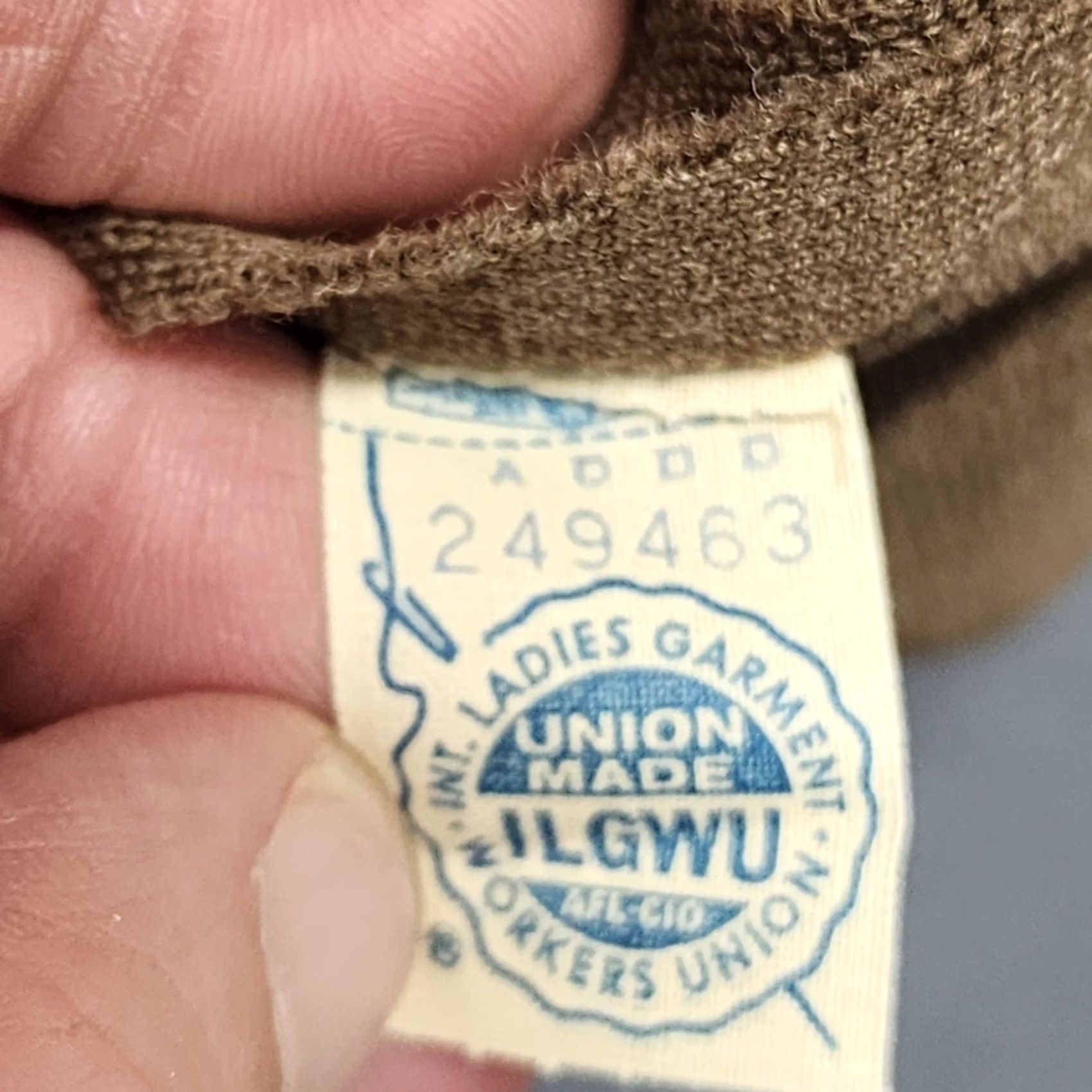 Vintage VINTAGE Kimberly Dress and Jacket Set Brown 100% Wool Union Made Classic Secretary/Geek Dress Suit M US Womens) Size M / US 6-8 / IT 42-44 - 4 Thumbnail