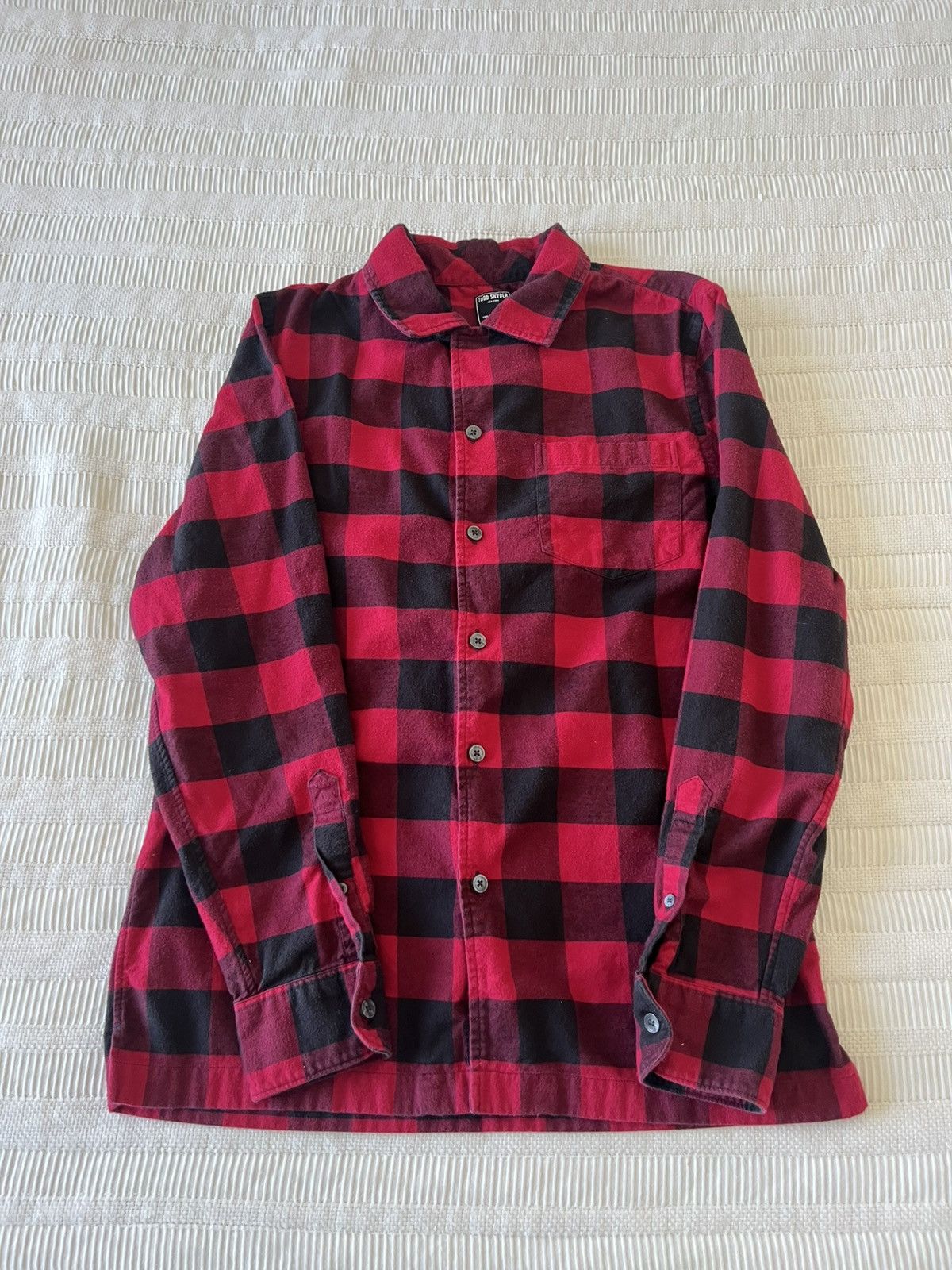 Todd Snyder Todd Snyder Buffalo Check Flannel Shirt Men's Small Size US S / EU 44-46 / 1 - 1 Thumbnail