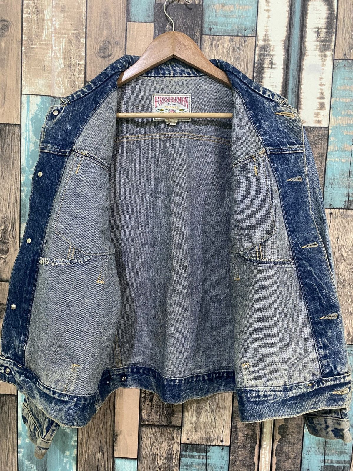Other Vintage Betty Smith Stone Wash Denim Jacket Size US M / EU 48-50 / 2 - 8 Thumbnail
