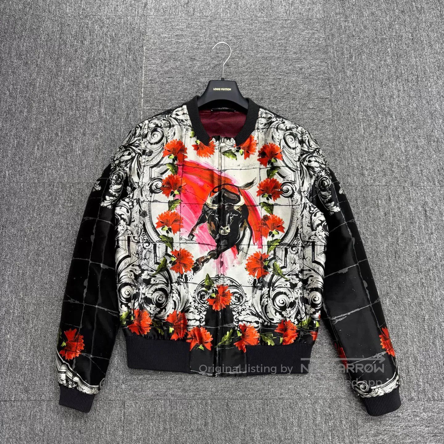 Dolce & Gabbana DG Ink Flower Print Jacket. Size US M / EU 48-50 / 2 - 1 Thumbnail