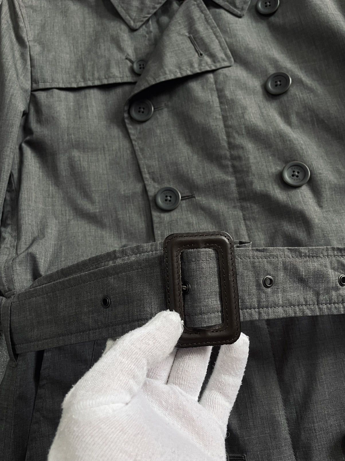 Herno Herno Trench Jacket Belted Double Breasted ITALY Size 46 / S Size US S / EU 44-46 / 1 - 6 Thumbnail