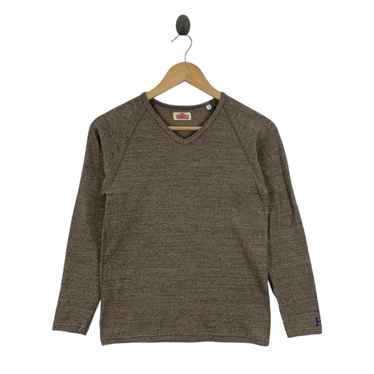 Japanese Brand Vintage HR MARKET Stretch Plain Japanese Brand Tshirt Size US S / EU 44-46 / 1 - 1 Thumbnail