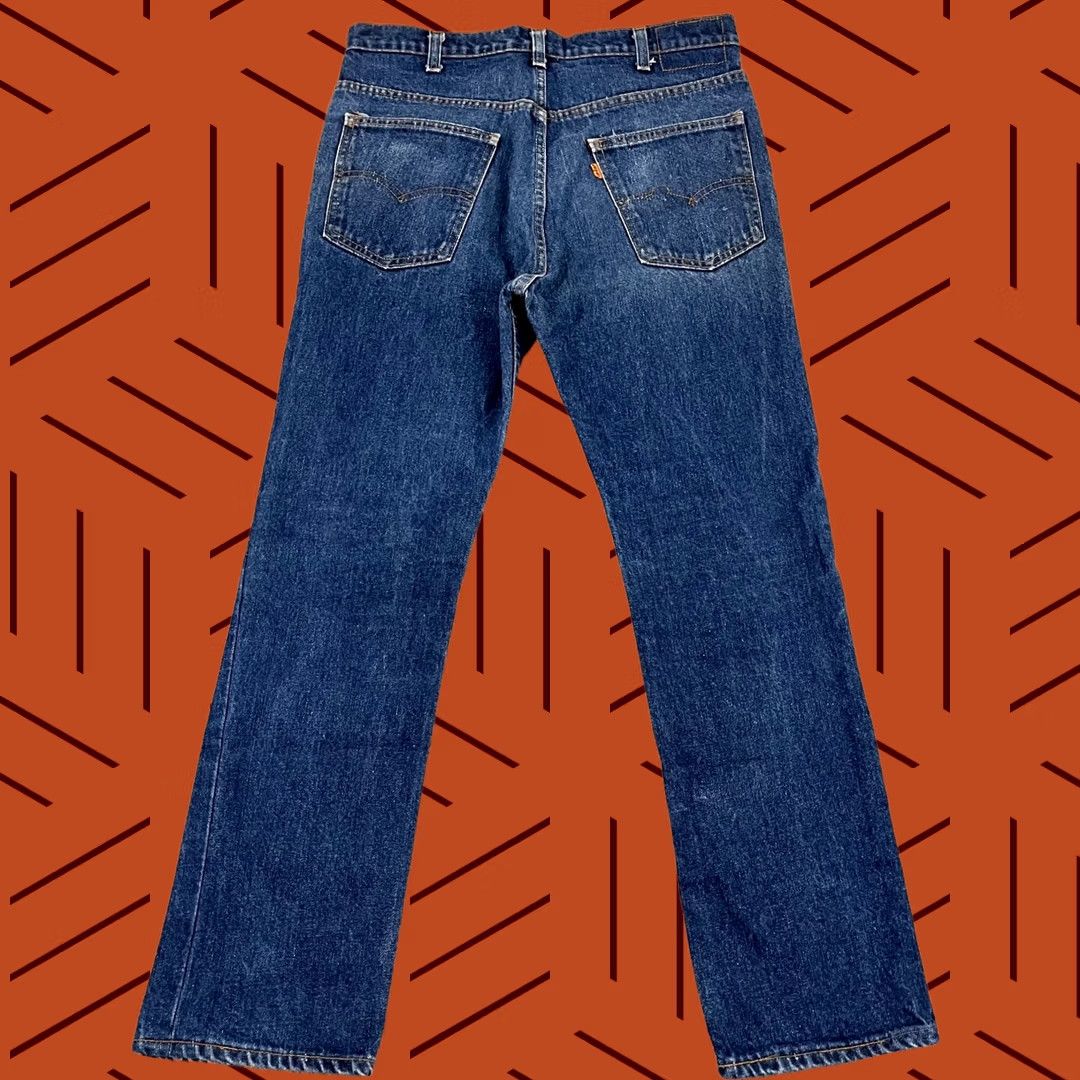 Levi's VINTAGE Levi's Jeans Mens 32 x 29 Slim Straight Blue Denim USA Made 90s Retro Orange Tab Mens Size US 32 / EU 48 - 1 Thumbnail