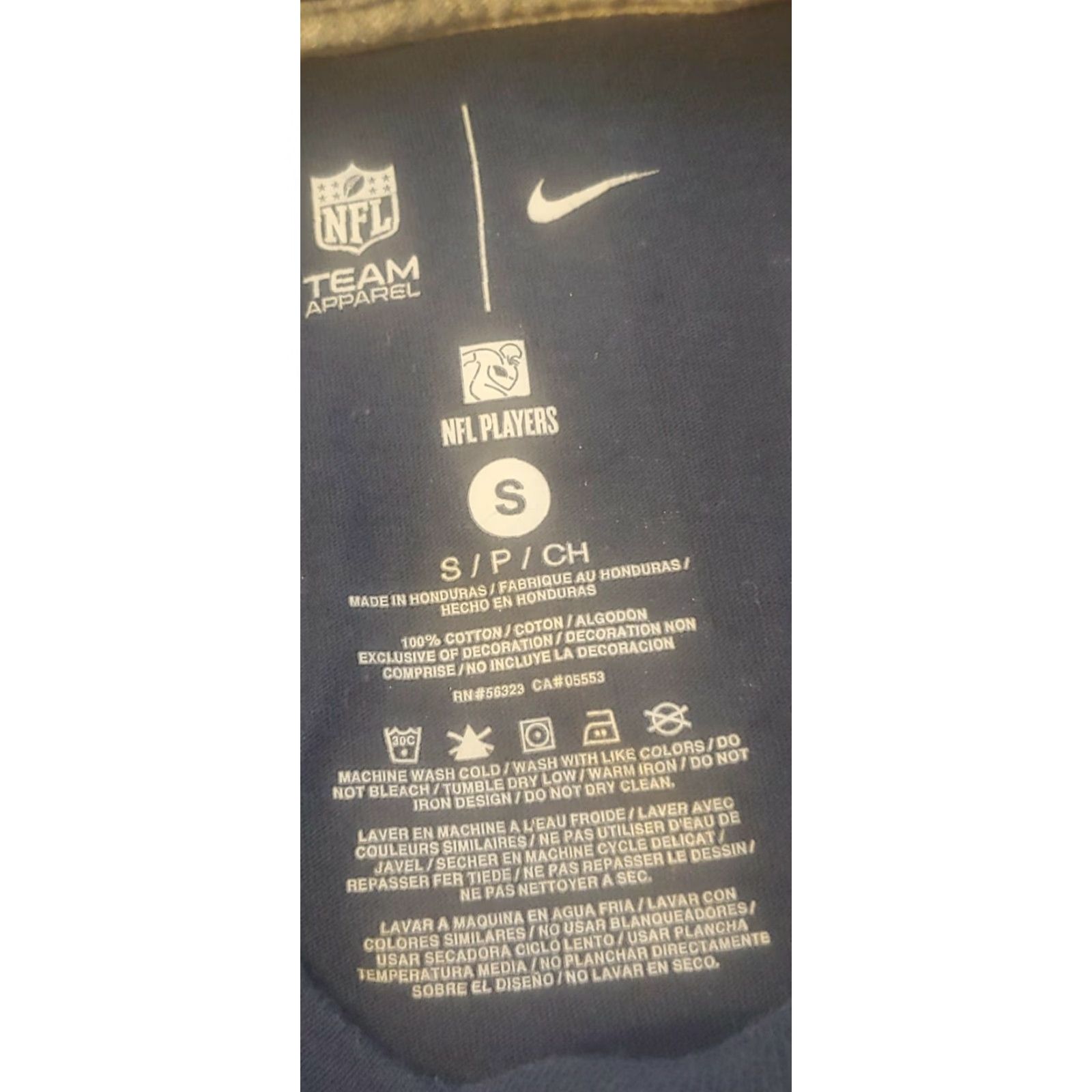 Nike Nike New England Patriots Tom Brady Shirt Small Blue NFL Team Apparel #12 T-Shirt Men Short Sleeve Regular Fit Blue Nike Shirt Mens Tom Brady NFL 12 Size US S / EU 44-46 / 1 - 4 Thumbnail