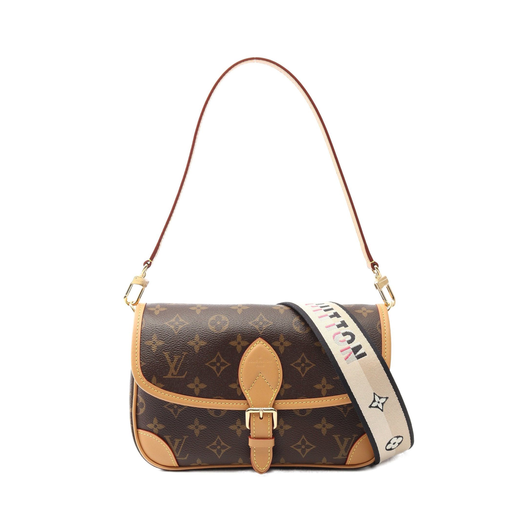 Louis Vuitton Louis Vuitton Diane Nm Pm Monogram Shoulder Bag Leather Brown Size ONE SIZE - 1 Thumbnail
