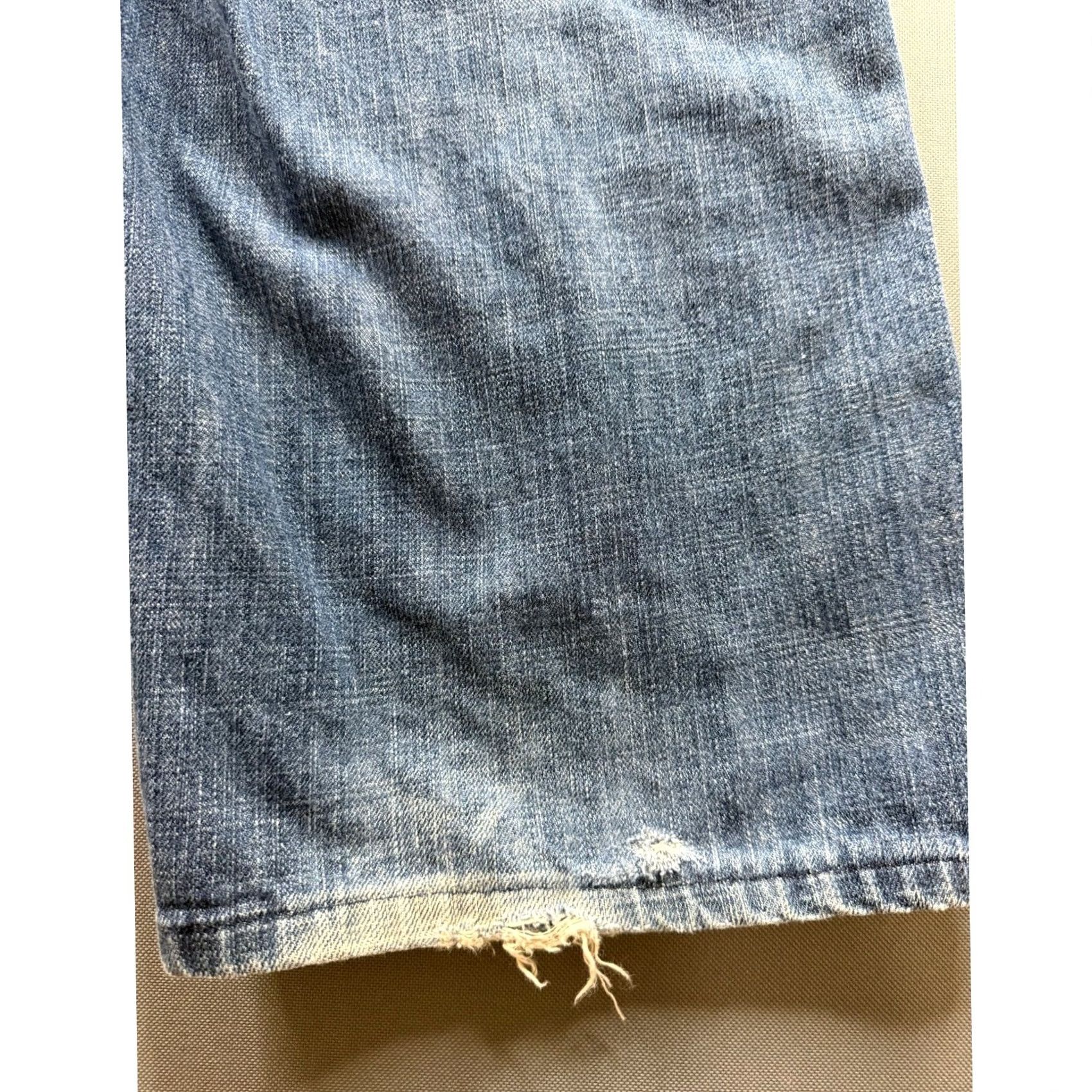 Levi's Levis 569 Loose Straight Jeans Mens Blue Denim Baggy Relaxed 38x34 Denim 5-Pocket Zip Fly Button Jeans Mens Slim? Size US 38 / EU 54 - 5 Thumbnail