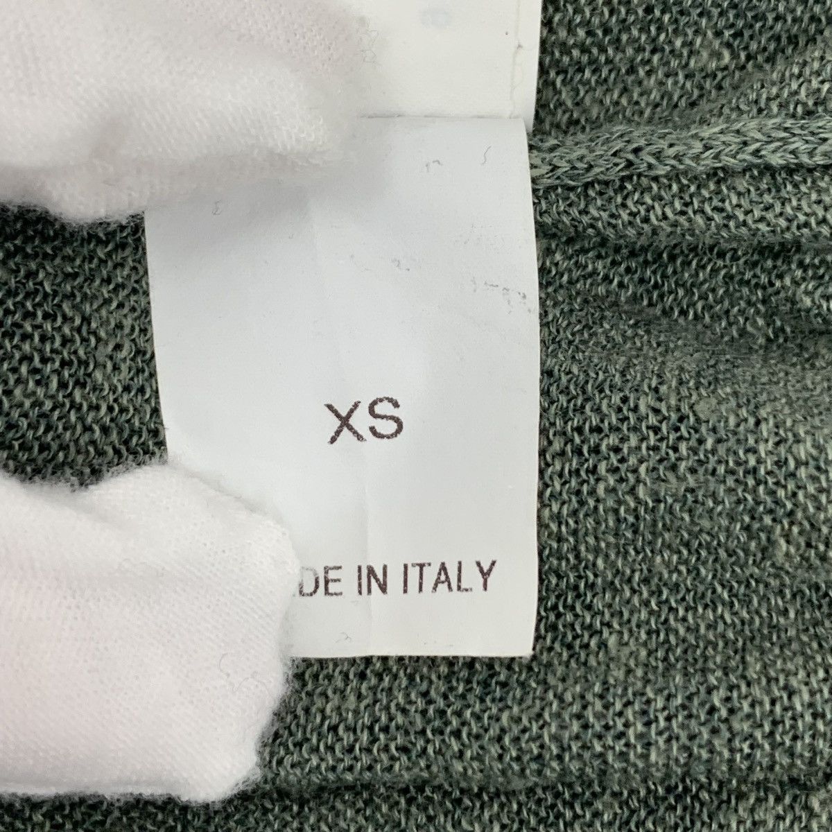 Brunello Cucinelli Brunello Cucinelli Dark Green Long Sleeve Knit Sweater K26WX Size XS / US 0-2 / IT 36-38 - 6 Thumbnail