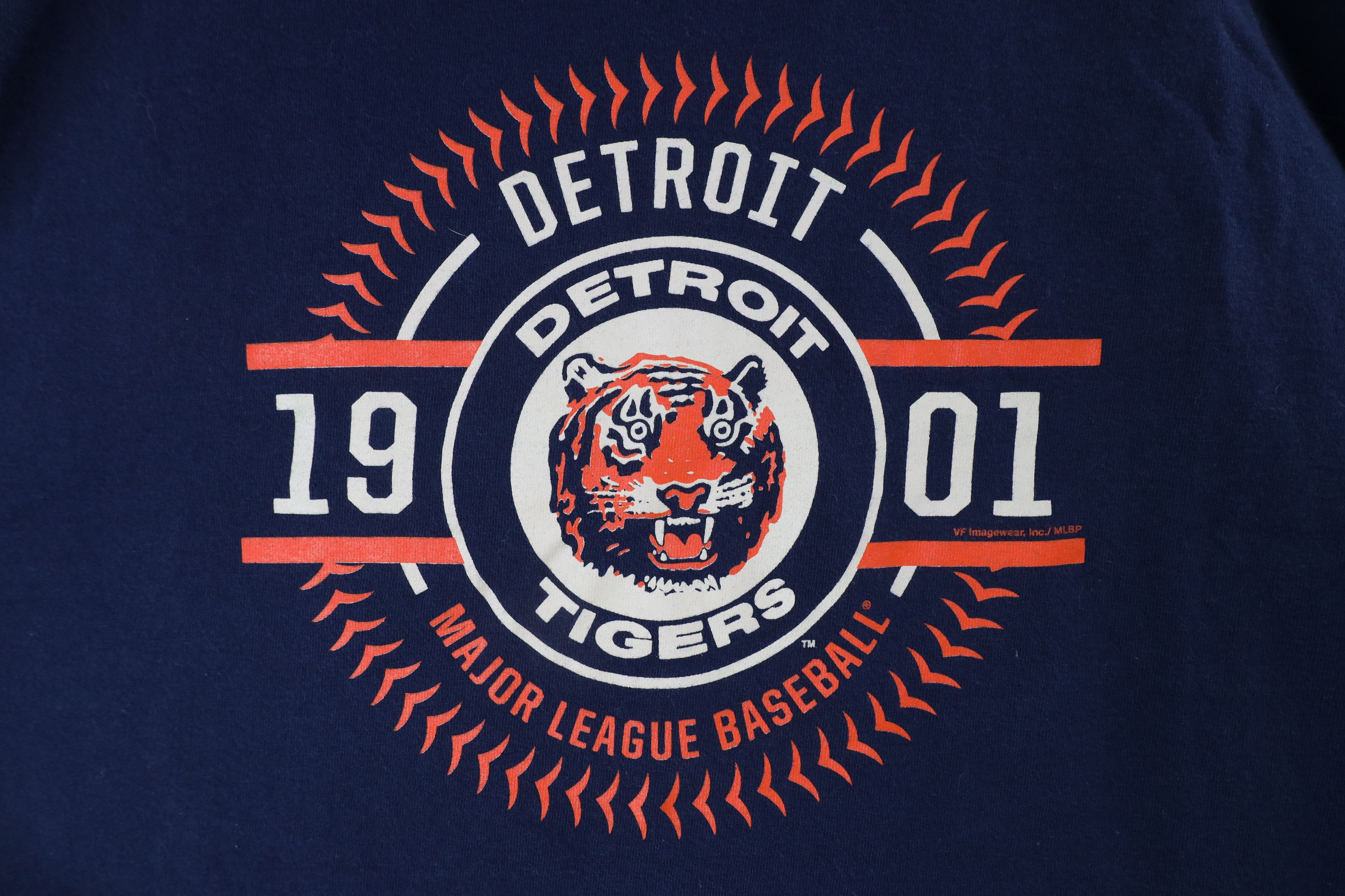 Vintage Vintage Y2K Detroit Tigers Baseball Short Sleeve T-Shirt Size US XXL / EU 58 / 5 - 4 Thumbnail