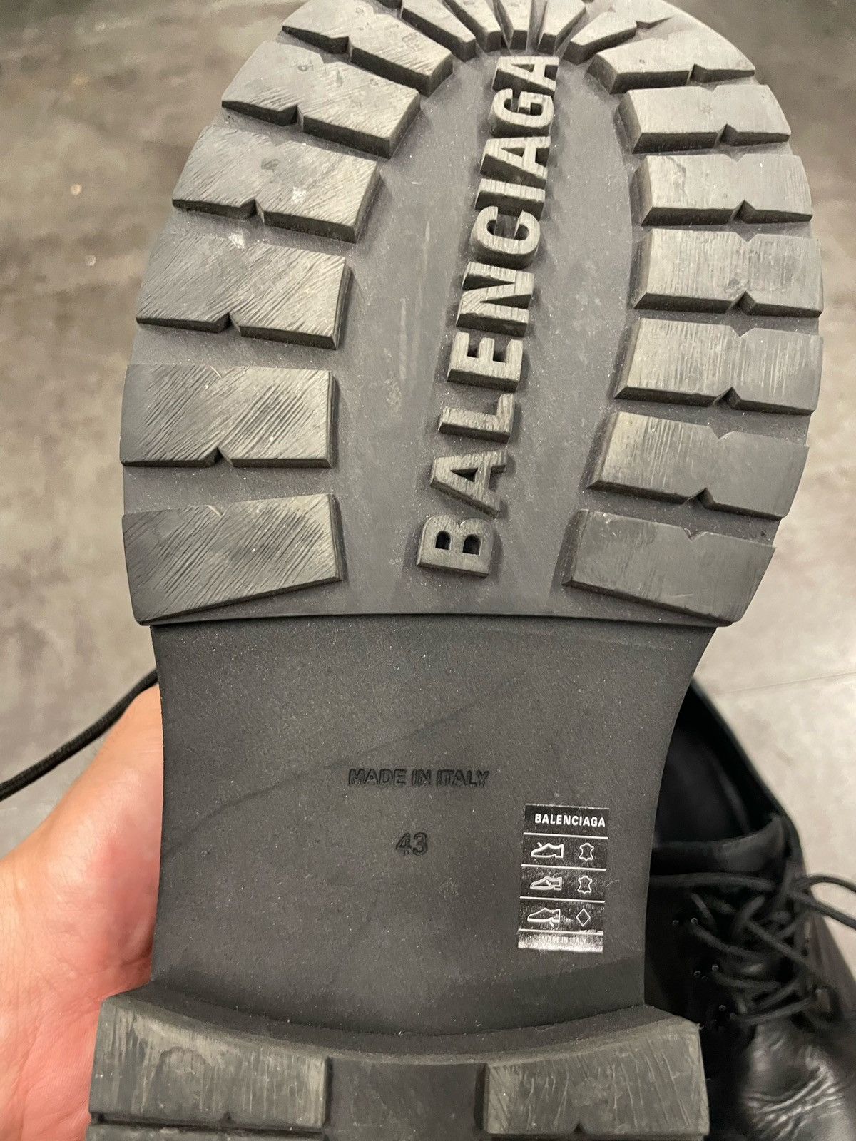 Balenciaga Balenciaga AW25 Truck Derby Leather Shoes Size US 9.5 / EU 42-43 - 15 Thumbnail
