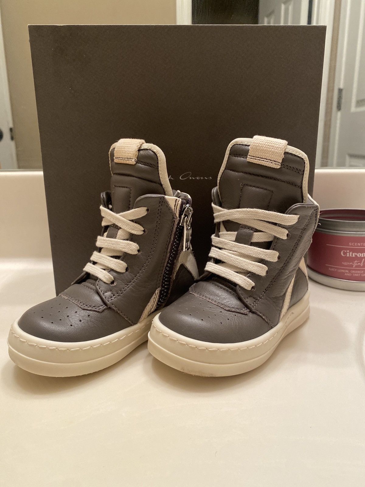 Rick Owens Size 19 BABY GEOBASKET Size ONE SIZE - 1 Thumbnail