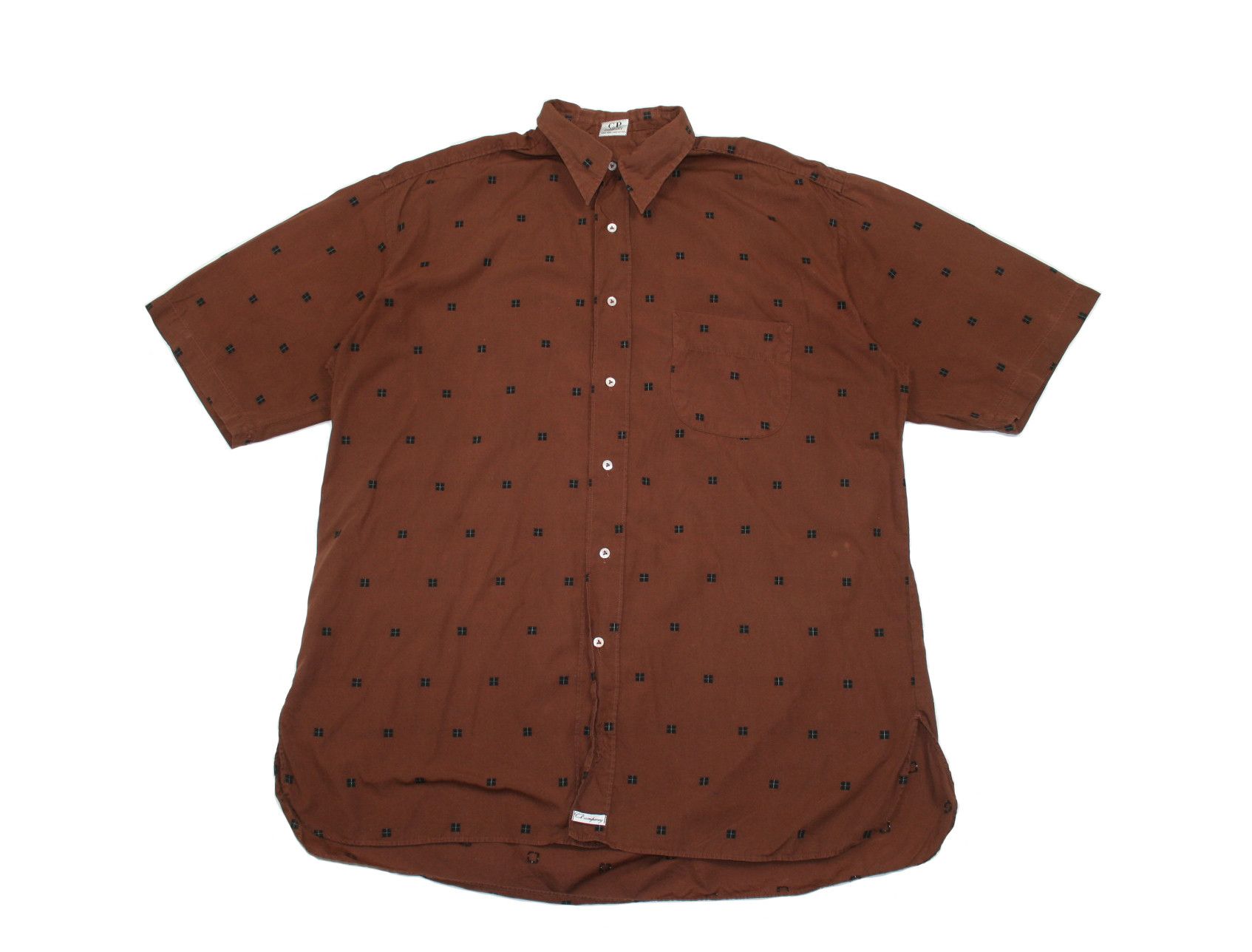 C.P. Company 90S By Massimo Osti Shortsleeve Shirt Vintage Size US XXL / EU 58 / 5 - 1 Thumbnail