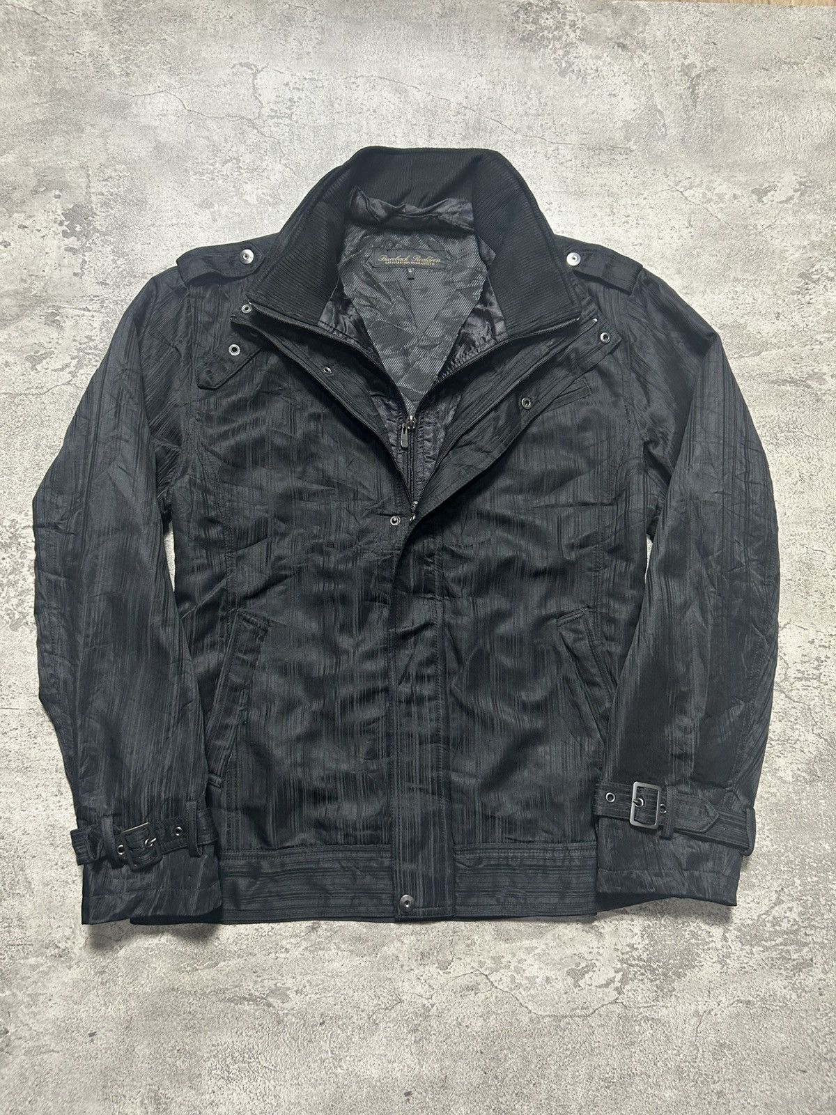 Japanese Brand 2000s Bareback Black Buckle Jacket Archive Size US L / EU 52-54 / 3 - 6 Thumbnail
