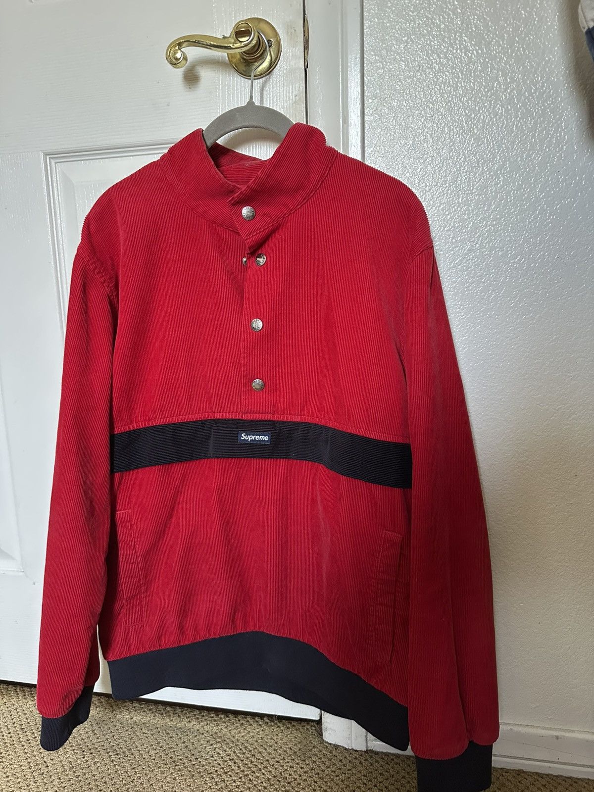 Supreme Corduroy Pullover | Grailed