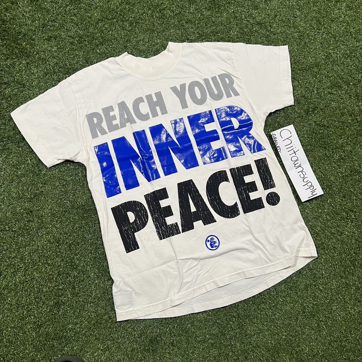 HELLSTAR Hellstar Inner Peace White/Blue Tee Size XS Size US XS / EU 42 / 0 - 1 Thumbnail