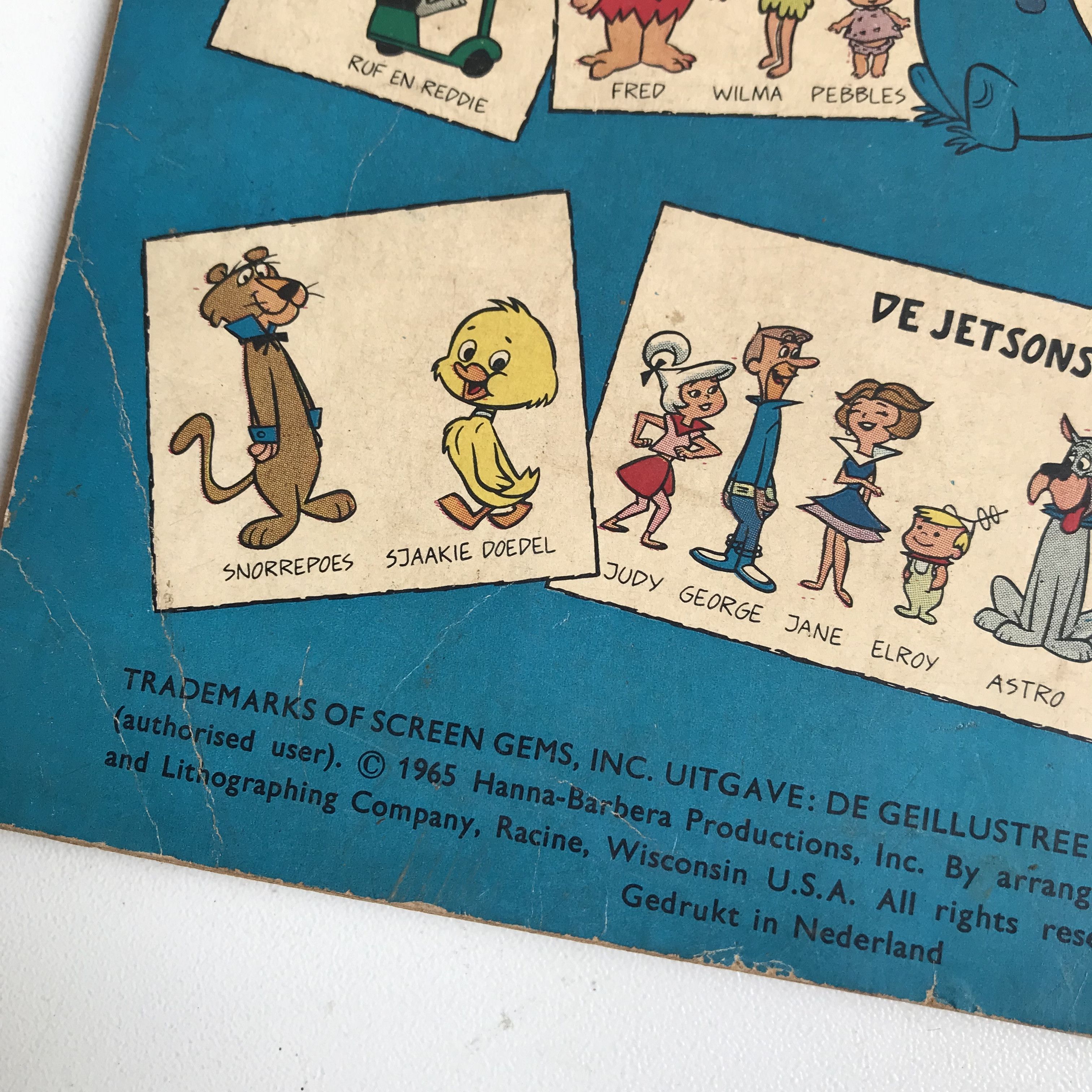 Vintage Vintage Hanna Barbera DE FLINTSTONES EN ANDERE VERHALEN Size ONE SIZE - 3 Thumbnail