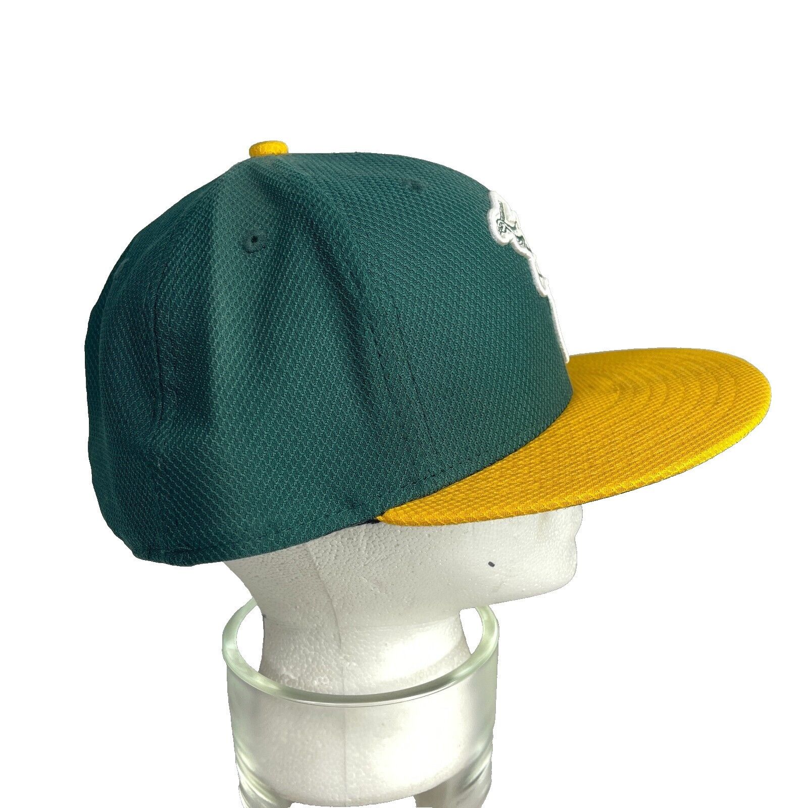 New Era Oakland A's Athletics MLB New Era 7.5 Fitted Baseball Cap In Size 46 - 7 Thumbnail