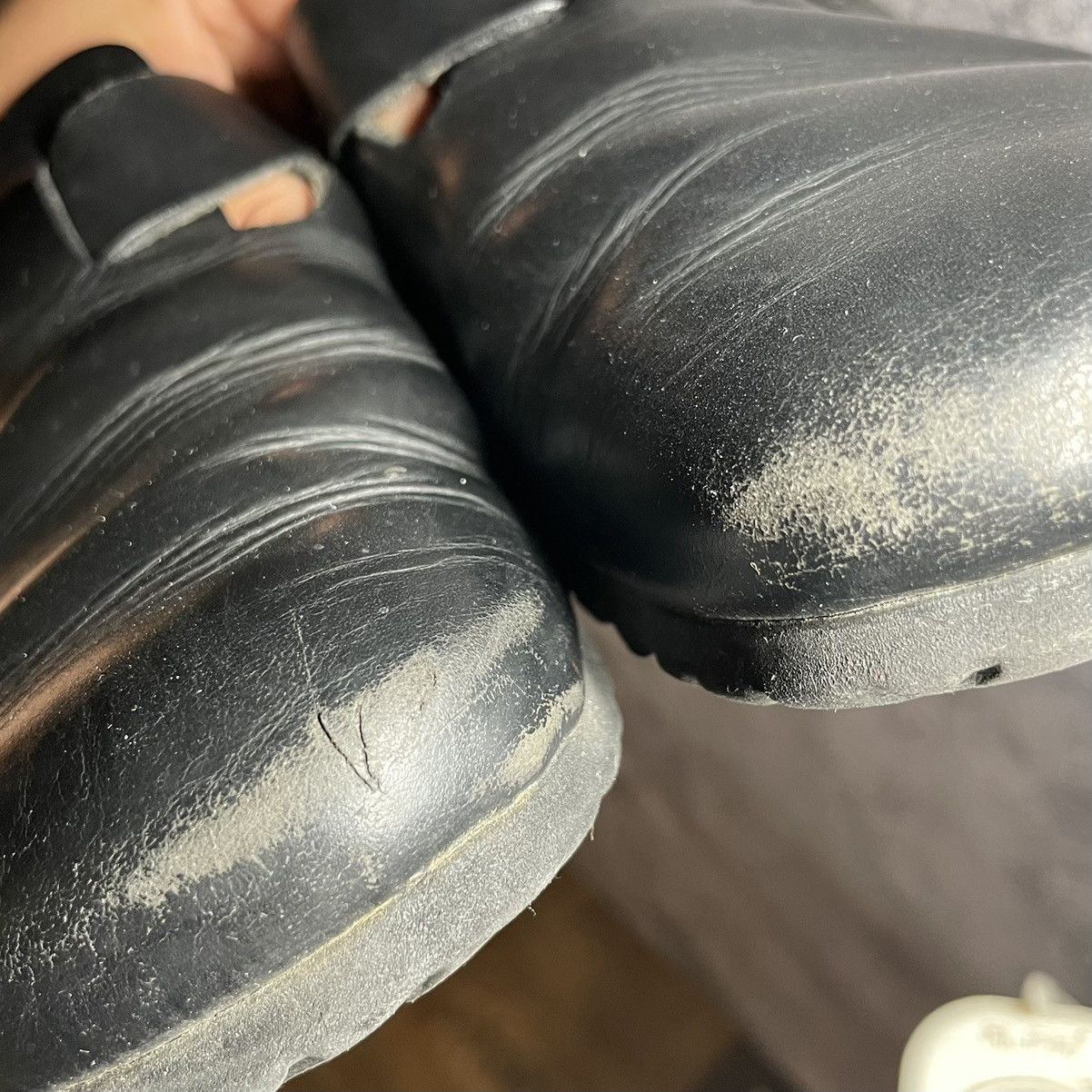 Birkenstock Birkenstock Leather Boston Black Size US 10 / EU 43 - 11 Thumbnail