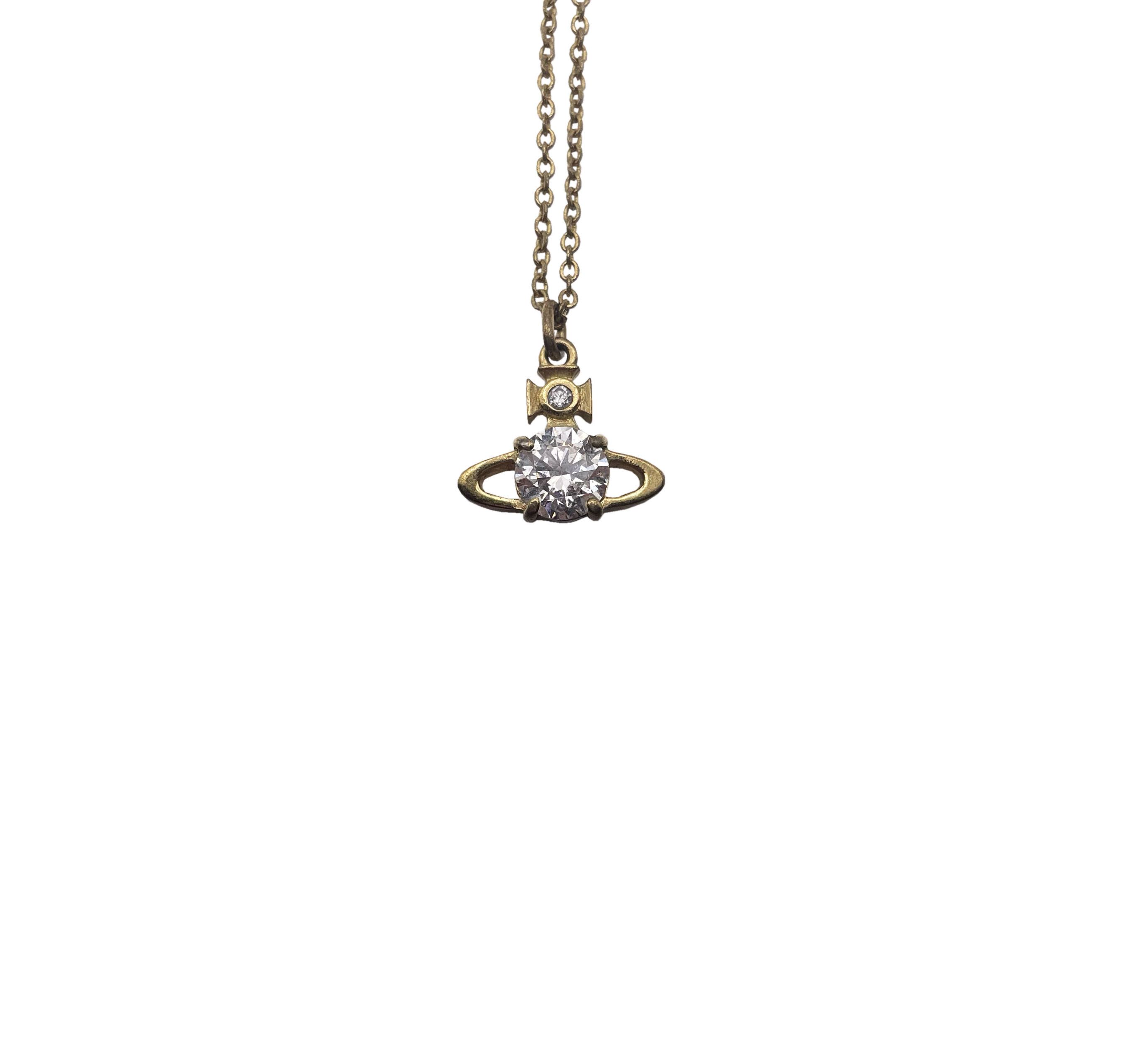 Vivienne Westwood Stone Orb Necklace Size ONE SIZE - 1 Thumbnail