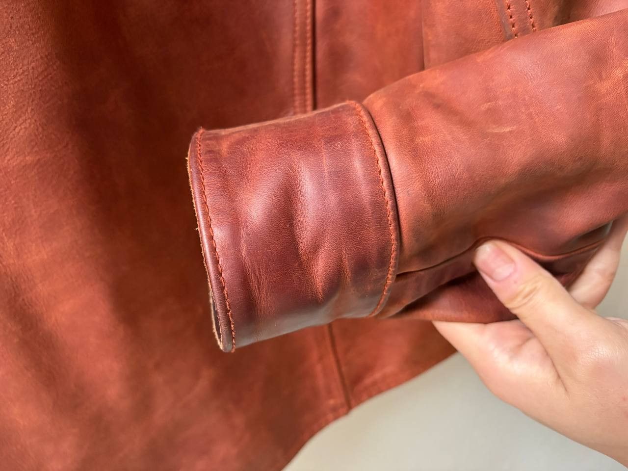 Indigofera Indigofera Eagle Rising Horsehide Jacket Size US M / EU 48-50 / 2 - 3 Thumbnail