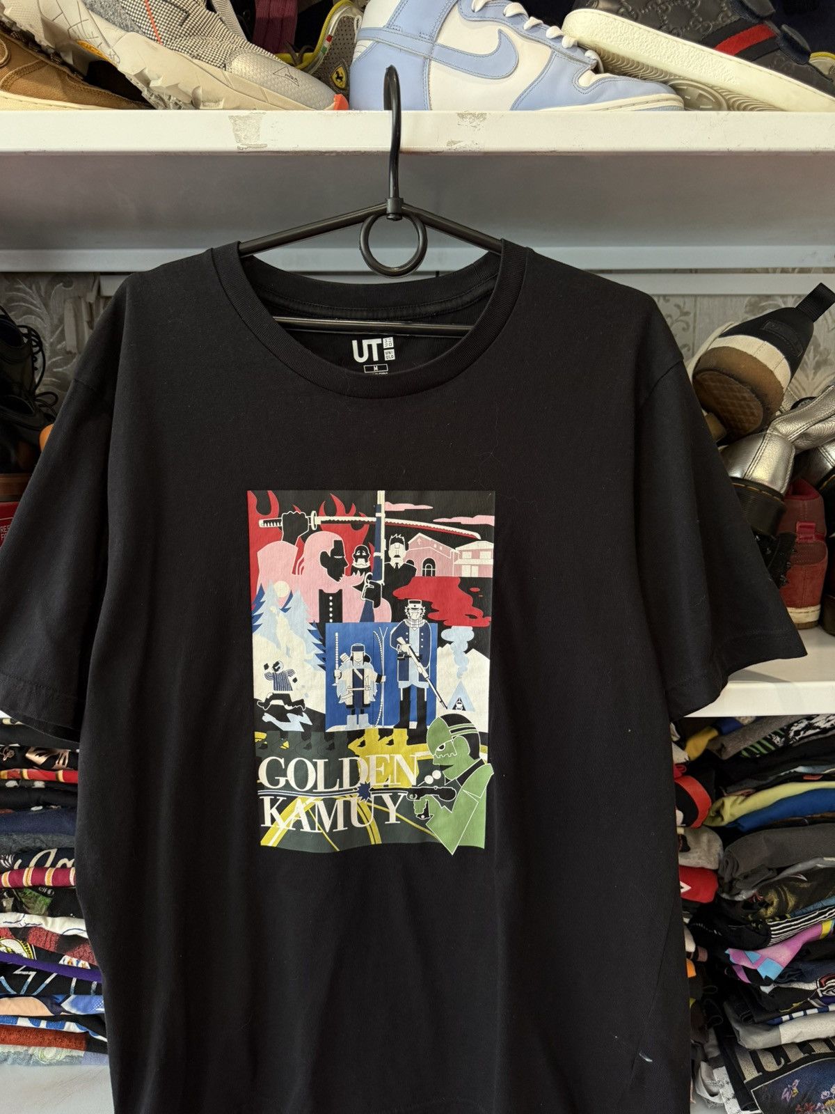 Japanese Brand Men’s Uniqlo Golden Kamuy T-shirt Size US M / EU 48-50 / 2 - 2 Thumbnail