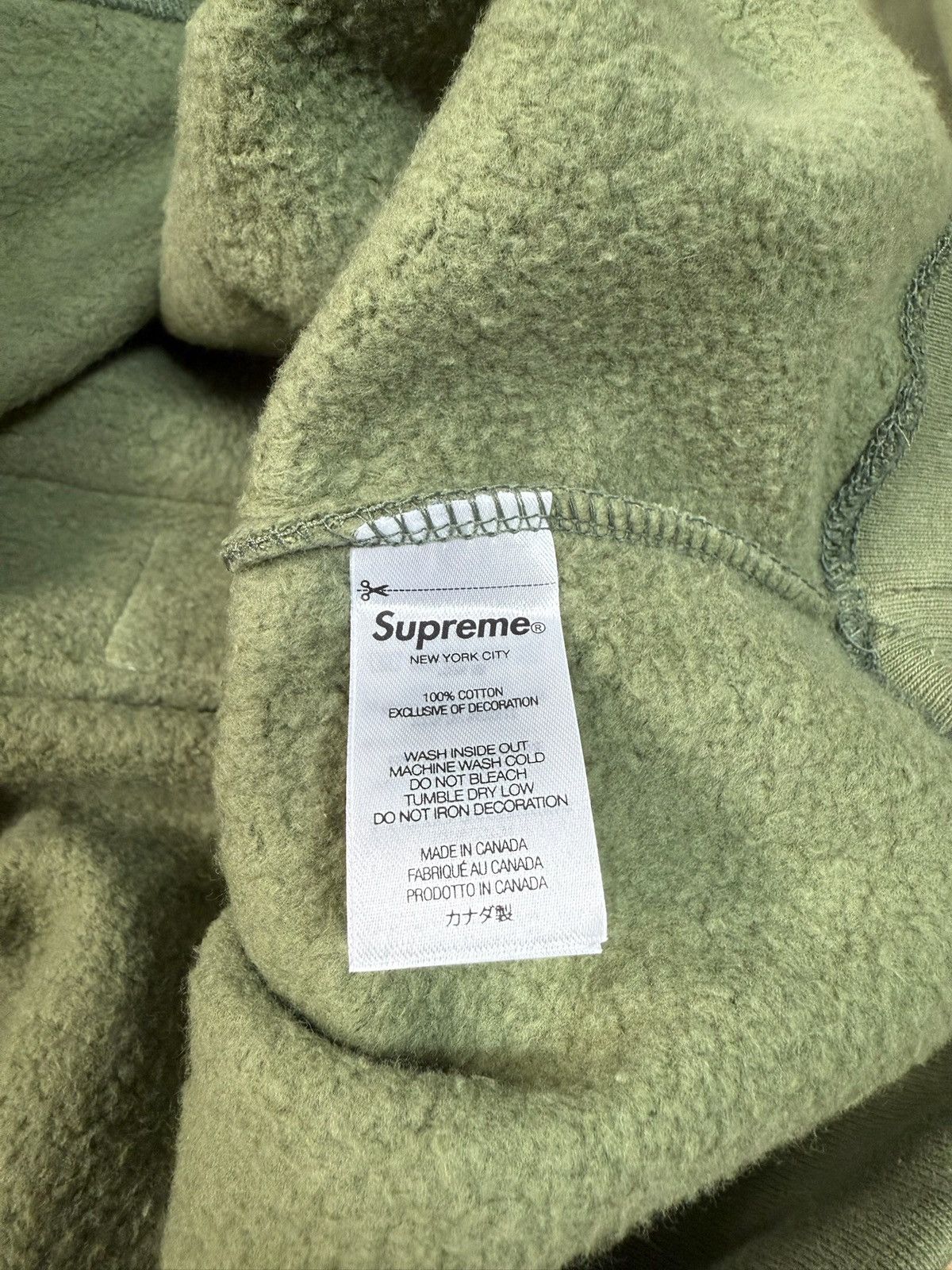Supreme Supreme WTAPS Sic’em! Hoodie Olive Large FW21 Size US L / EU 52-54 / 3 - 7 Thumbnail
