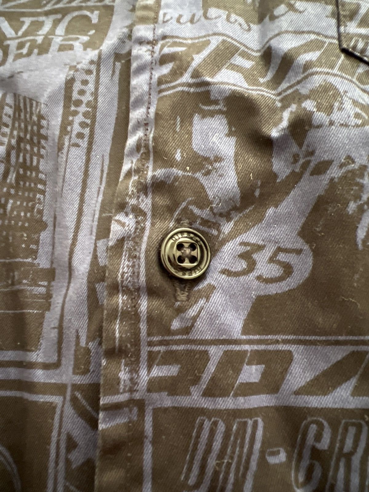Diesel Vintage Diesel button up Size US L / EU 52-54 / 3 - 7 Thumbnail