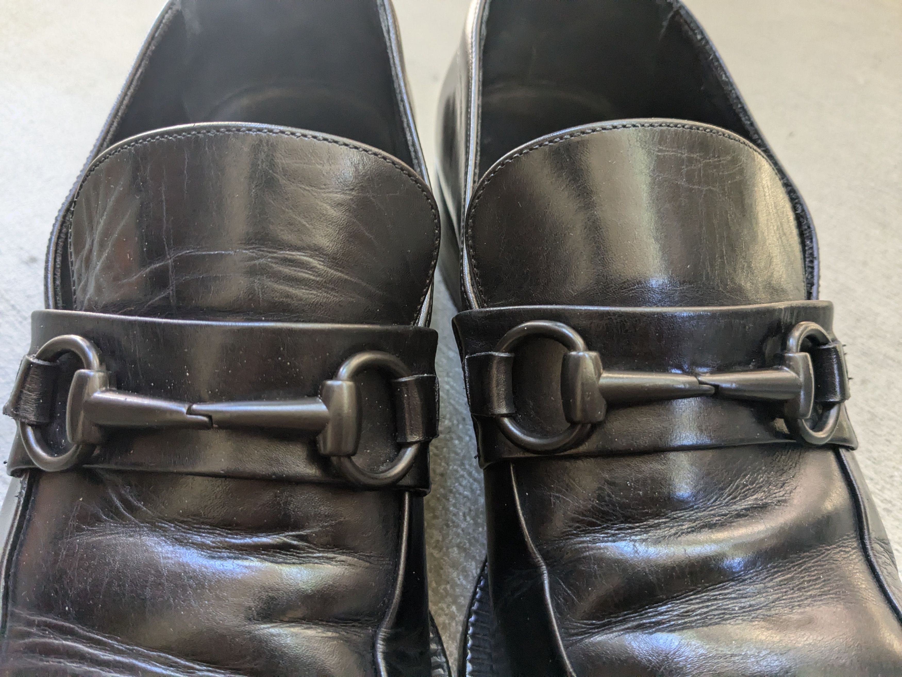 Gucci Gucci Horsebit Loafers Black 8 D Leather Snaffle Tom Ford Size US 8 / EU 41 - 5 Thumbnail