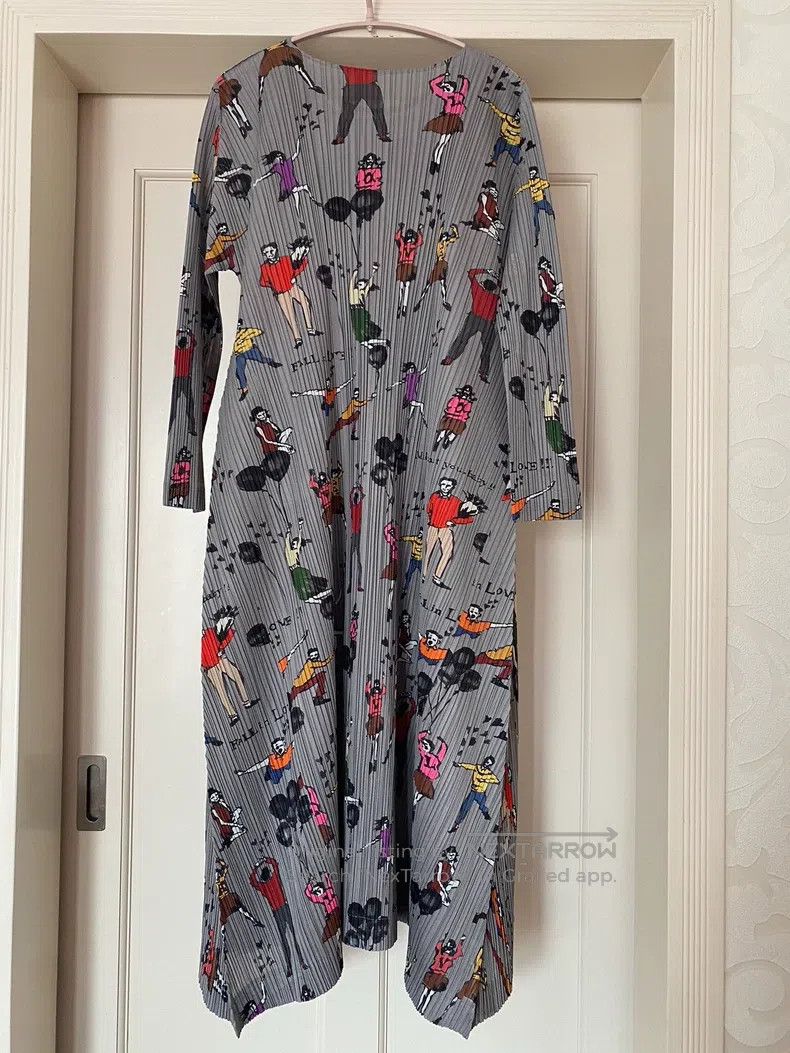 Issey Miyake Issey Miyake Sports Figure Dress Size L / US 10 / IT 46 - 3 Thumbnail