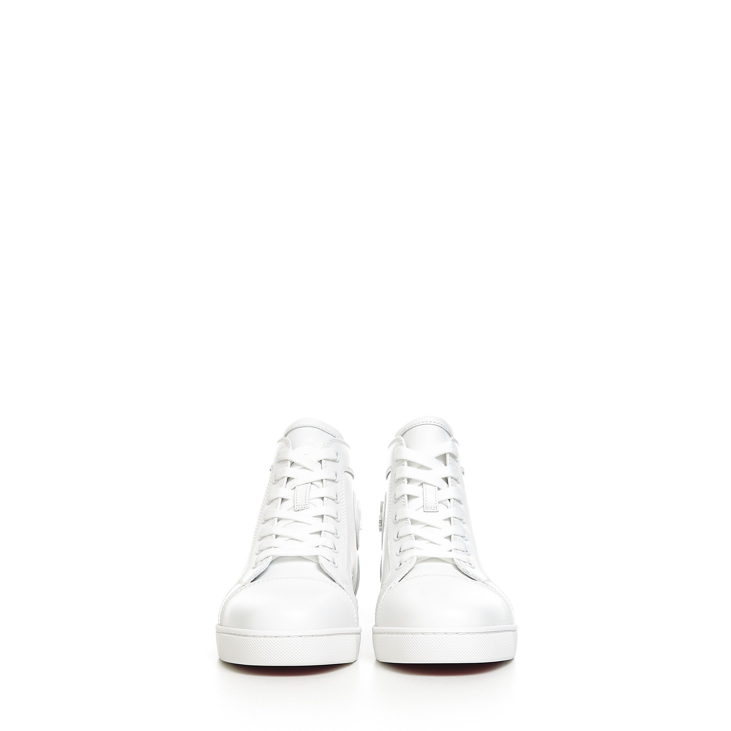Christian Louboutin Hightop Sneakers Loupin With PinUp Print Size US 5 / IT 35 - 3 Thumbnail