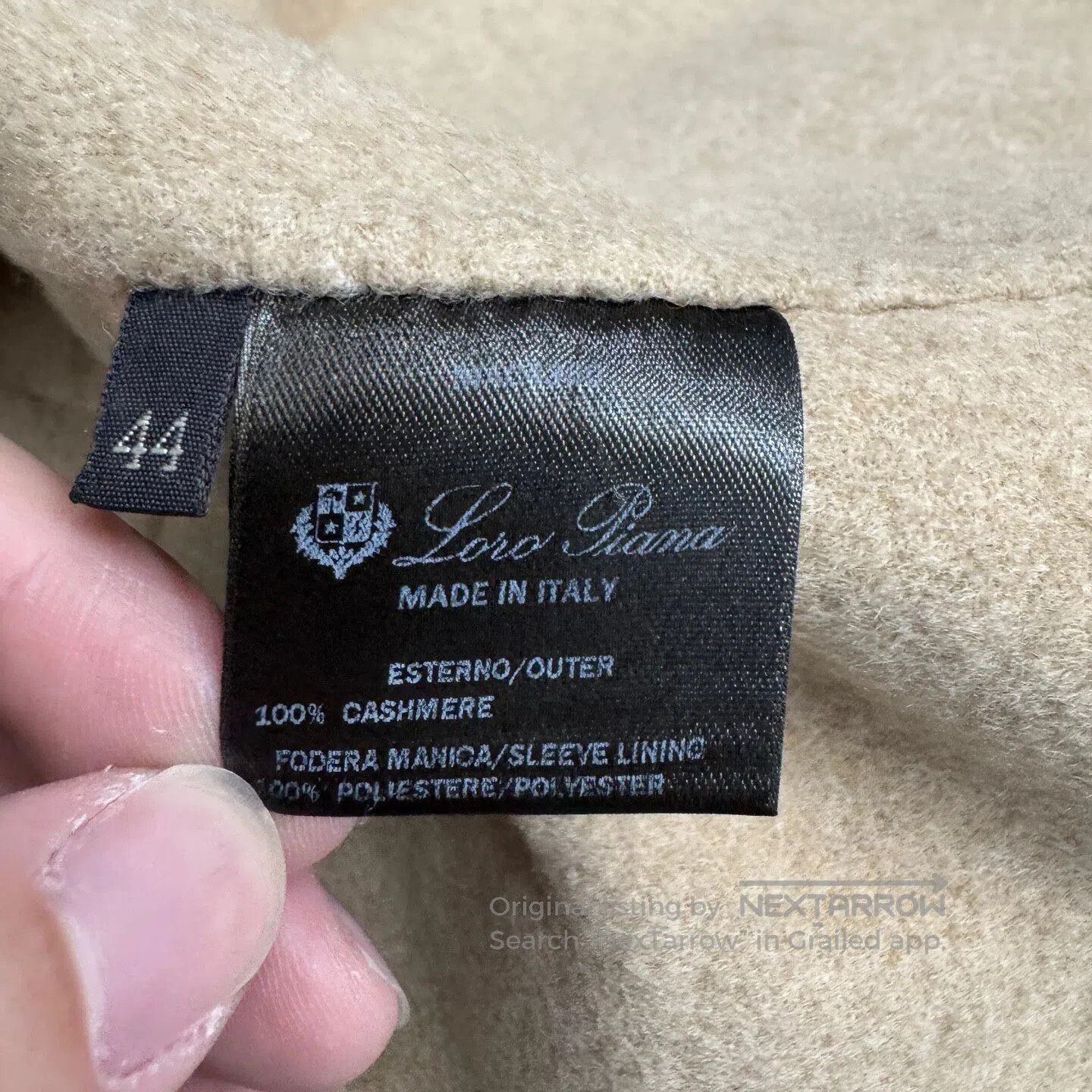 Loro Piana LORO PIANA Pocketed cashmere jacket| Size US S / EU 44-46 / 1 - 7 Thumbnail