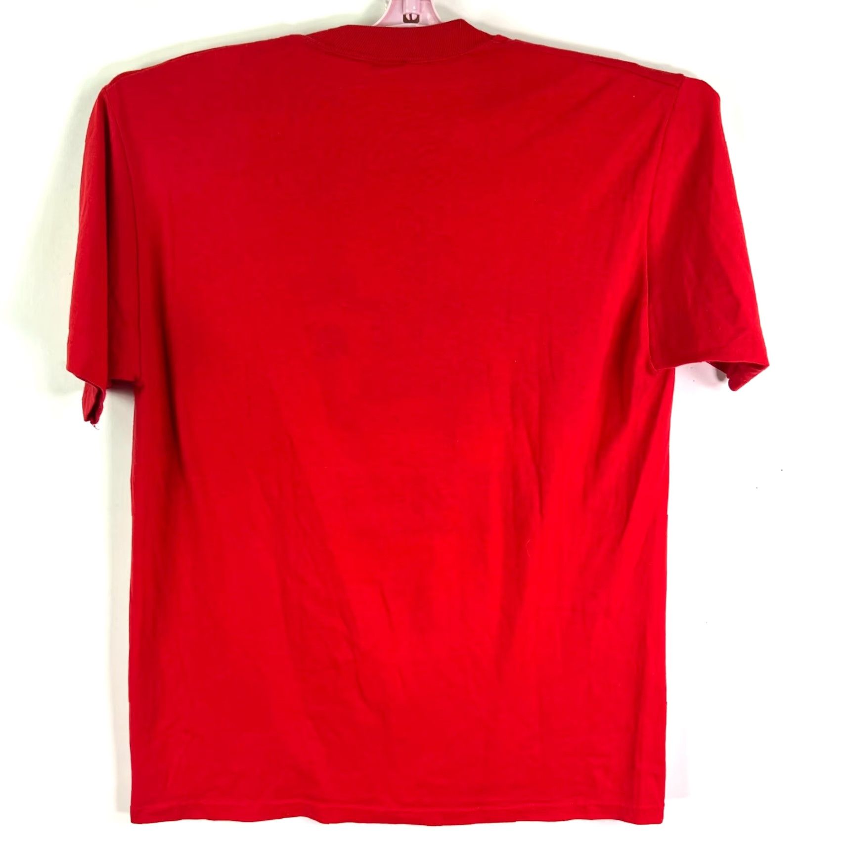 Vintage VINTAGE US Army Europe Frankfort WG Graphic T-Shirt Adult L Red Limited Edition Music Mens Size US L / EU 52-54 / 3 - 6 Thumbnail
