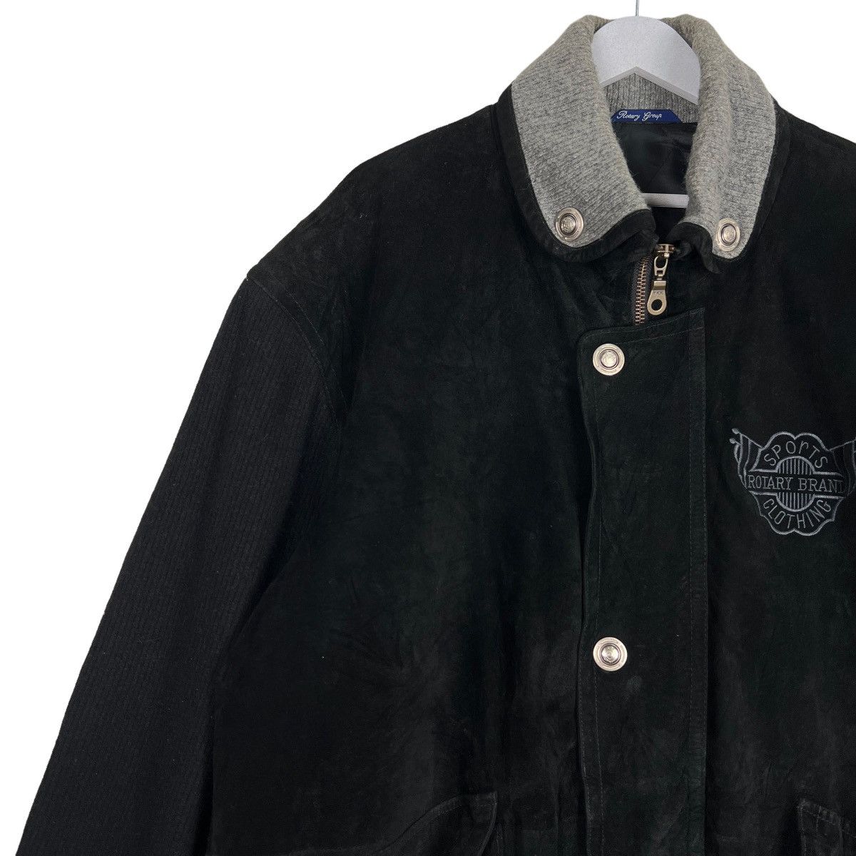 Japanese Brand 🔥 ROTARY GROUP SUEDE LEATHER JACKET Size US M / EU 48-50 / 2 - 8 Thumbnail