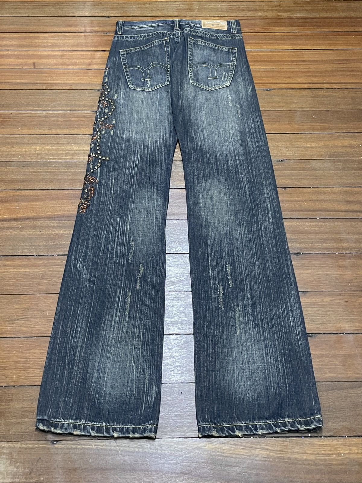Japanese Brand × Le Grande Bleu (L.G.B.) × Vintage Very Rare Vintage Japanese Brand Sorbino Jeans 1990s Size US 34 / EU 50 - 2 Thumbnail