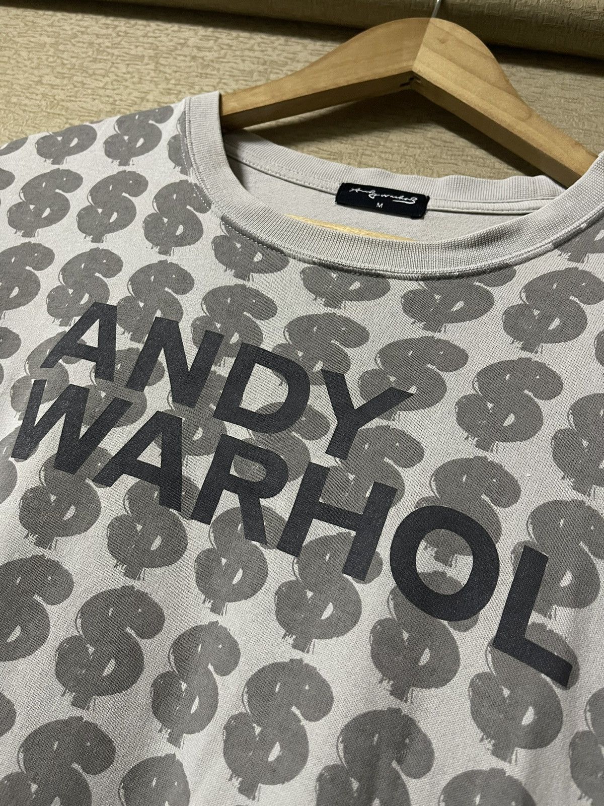 Andy Warhol × Uniqlo Uniqlo x ANDY WARHOL Dollar Fullprint Pop Art Tees Size US M / EU 48-50 / 2 - 2 Thumbnail