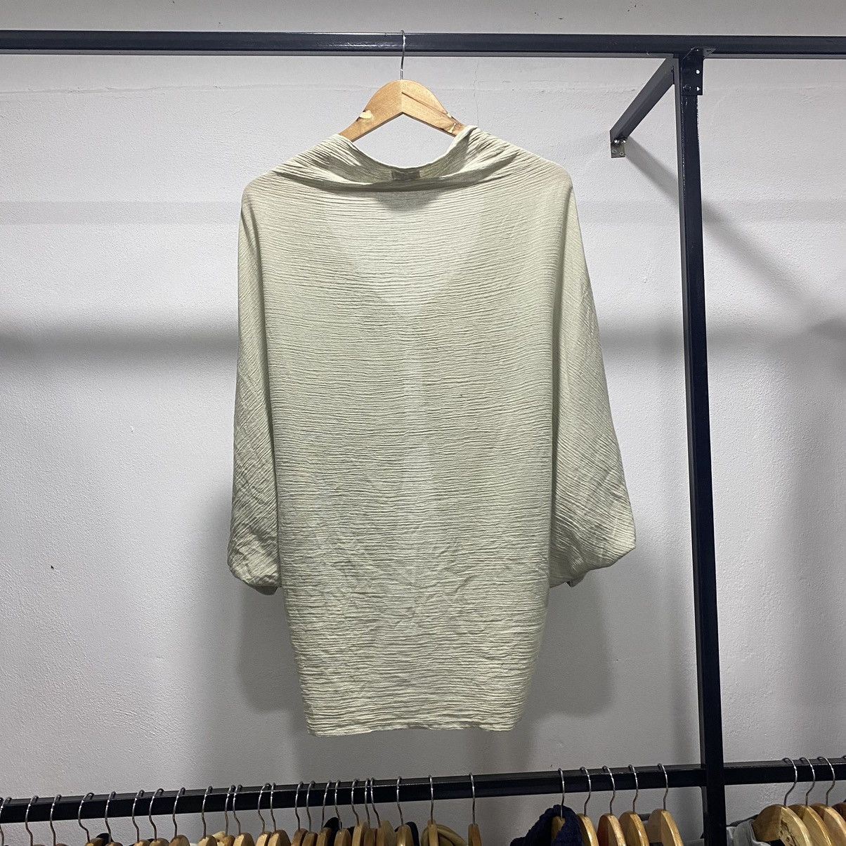 Issey Miyake × Japanese Brand × Vintage 💥Issey Miyake Pleats Please Homme Plisse Style Cardigan 90s Size US M / EU 48-50 / 2 - 11 Thumbnail